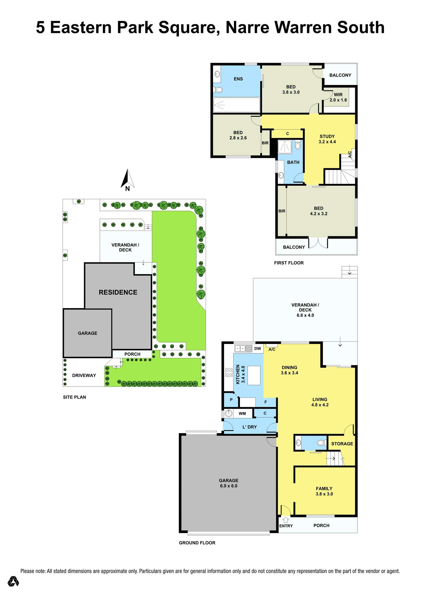 Floorplan of Homely house listing, 5 Eastern Park Square, Narre Warren South VIC 3805