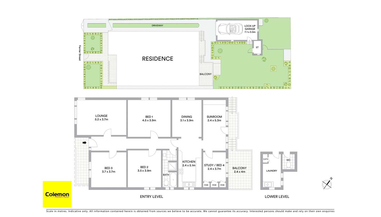 Floorplan of Homely house listing, 7 Ferrier St, Rockdale NSW 2216