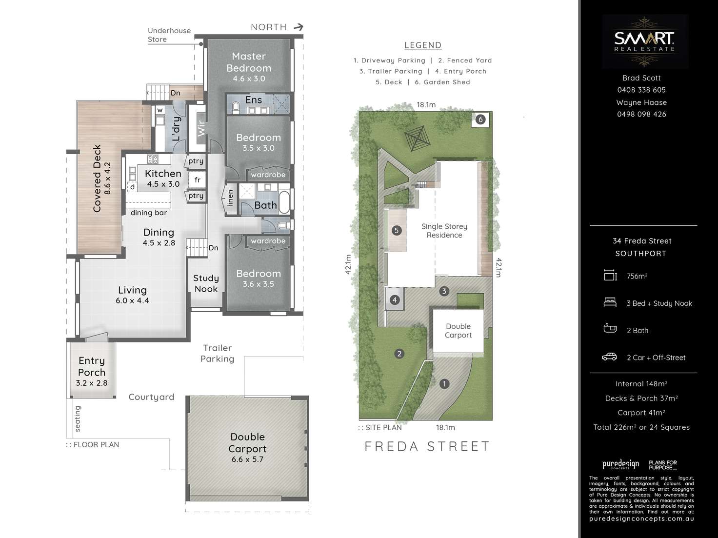 Floorplan of Homely house listing, 34 Freda Street, Ashmore QLD 4214