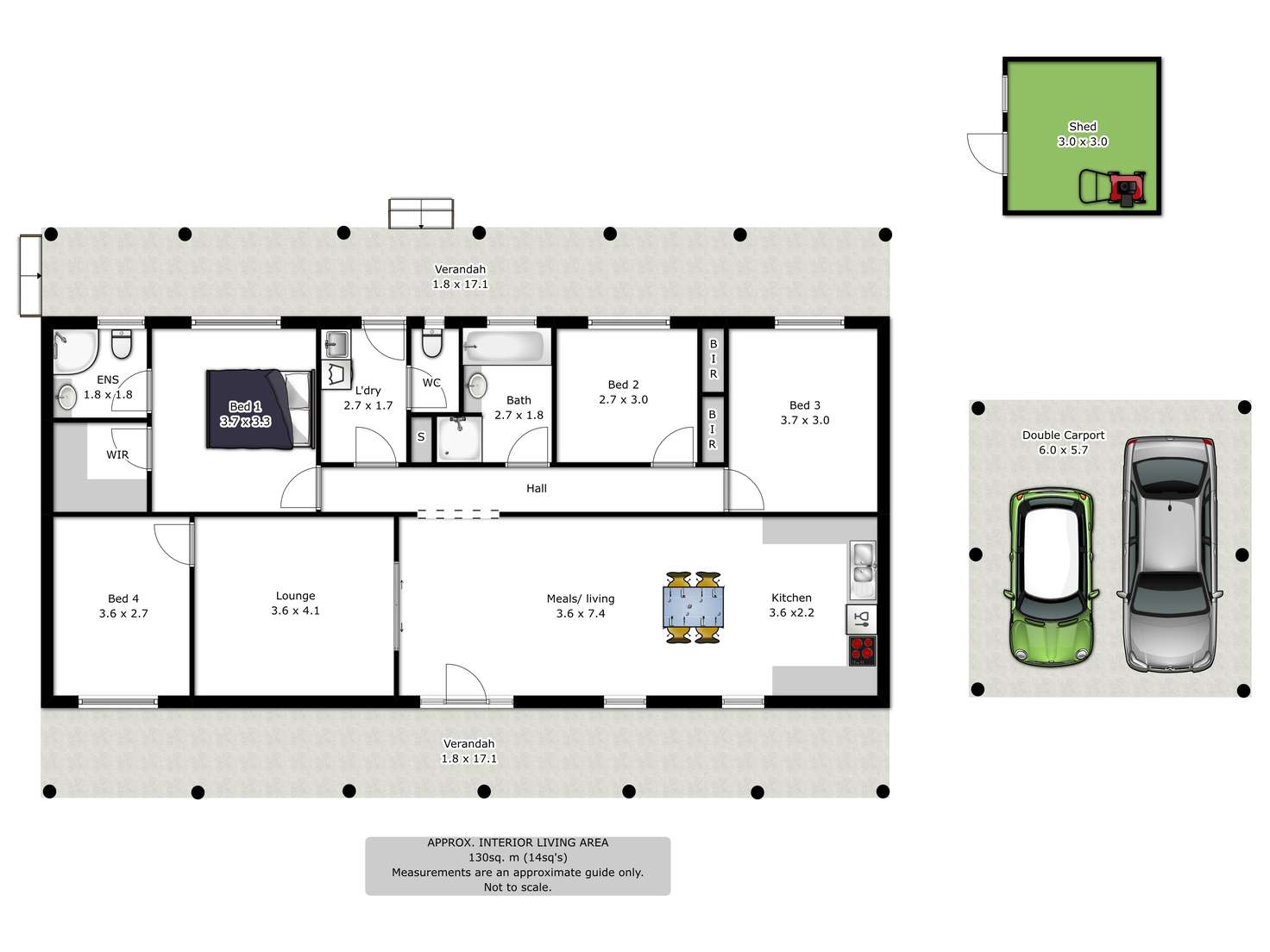 Floorplan of Homely house listing, 289 Kaitlers Road, Lavington NSW 2641
