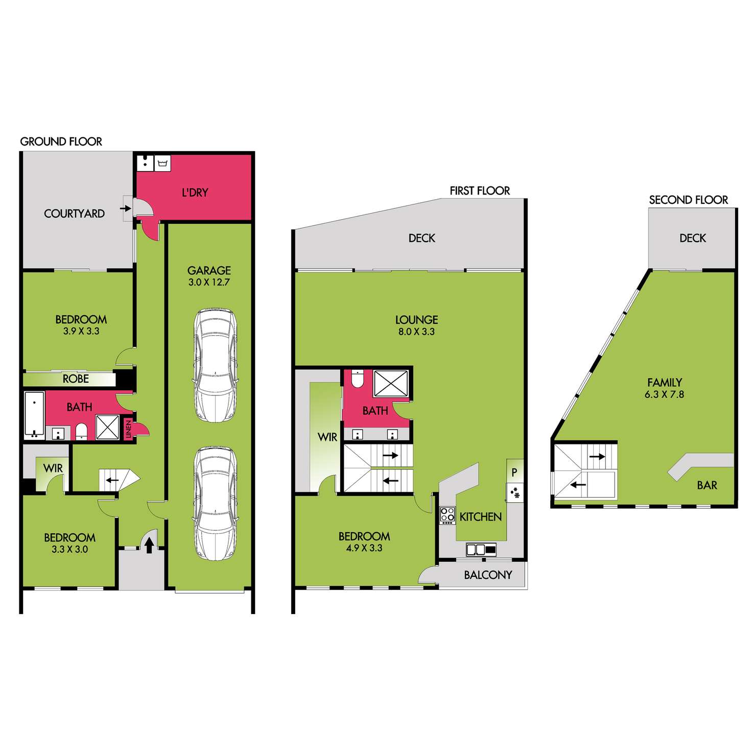 Floorplan of Homely house listing, 4 SMYTHE PLACE, Geelong VIC 3220