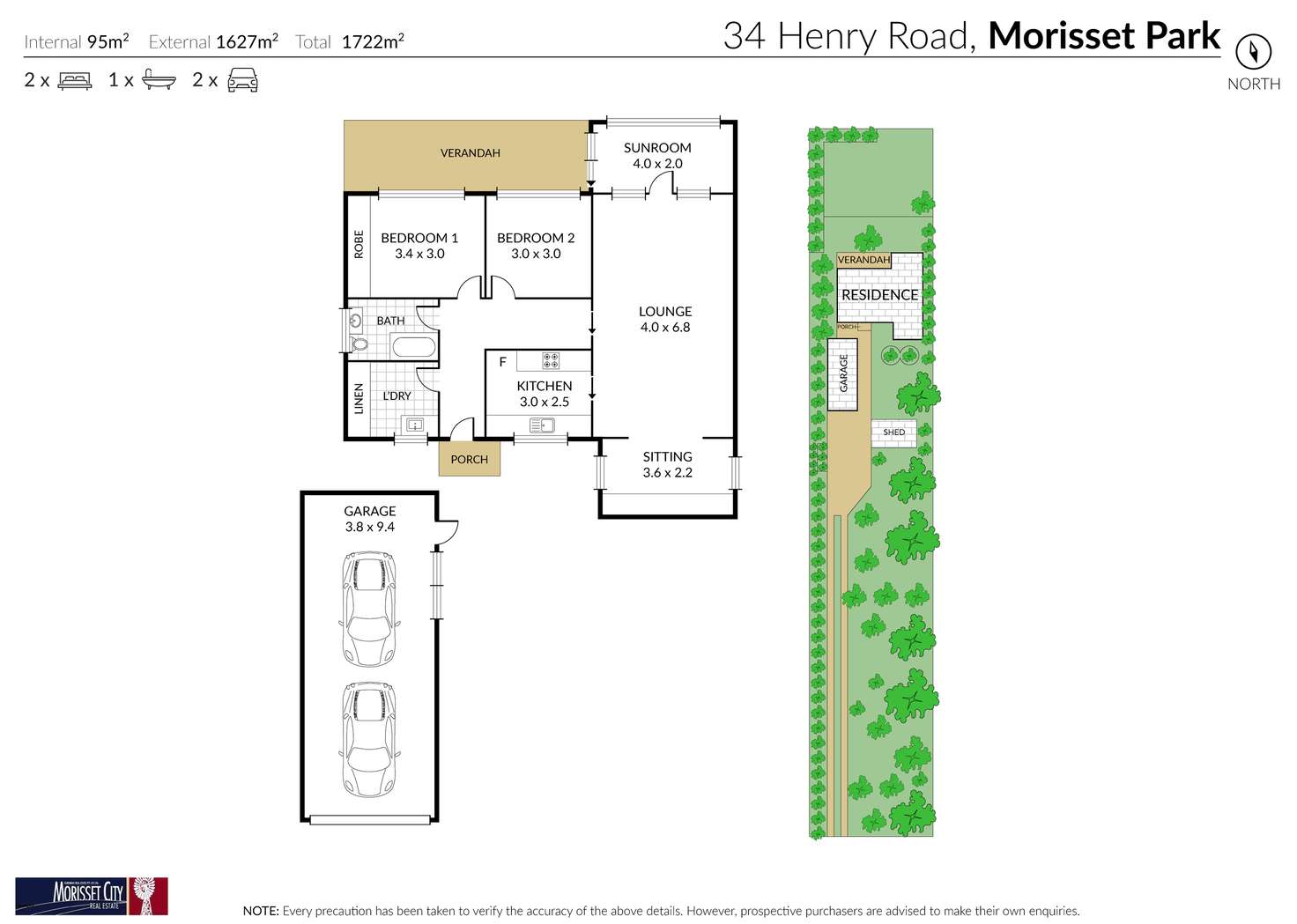 Floorplan of Homely house listing, 34 Henry Road, Morisset Park NSW 2264