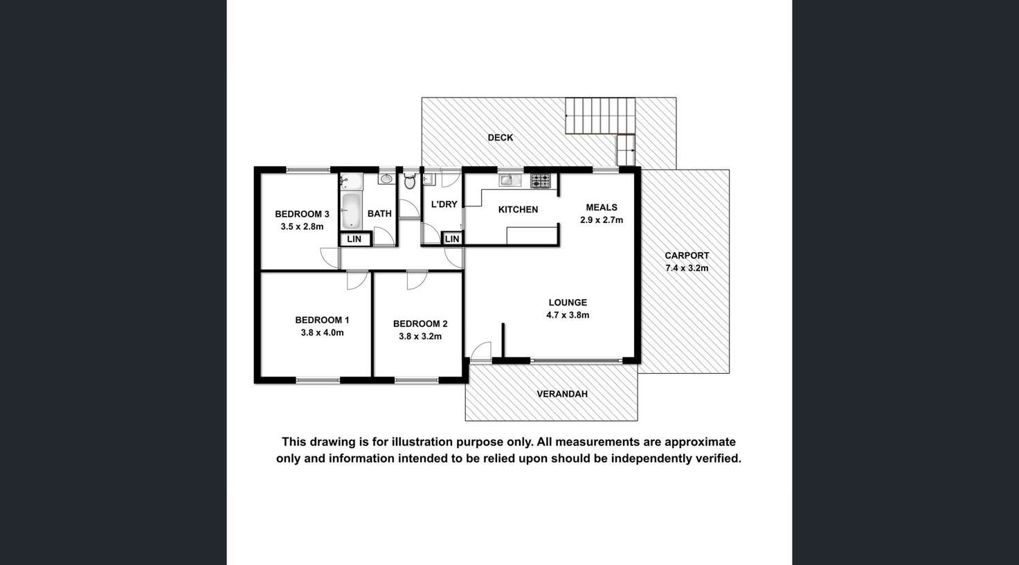 Floorplan of Homely house listing, 19 Blackall Street, Mount Gambier SA 5290