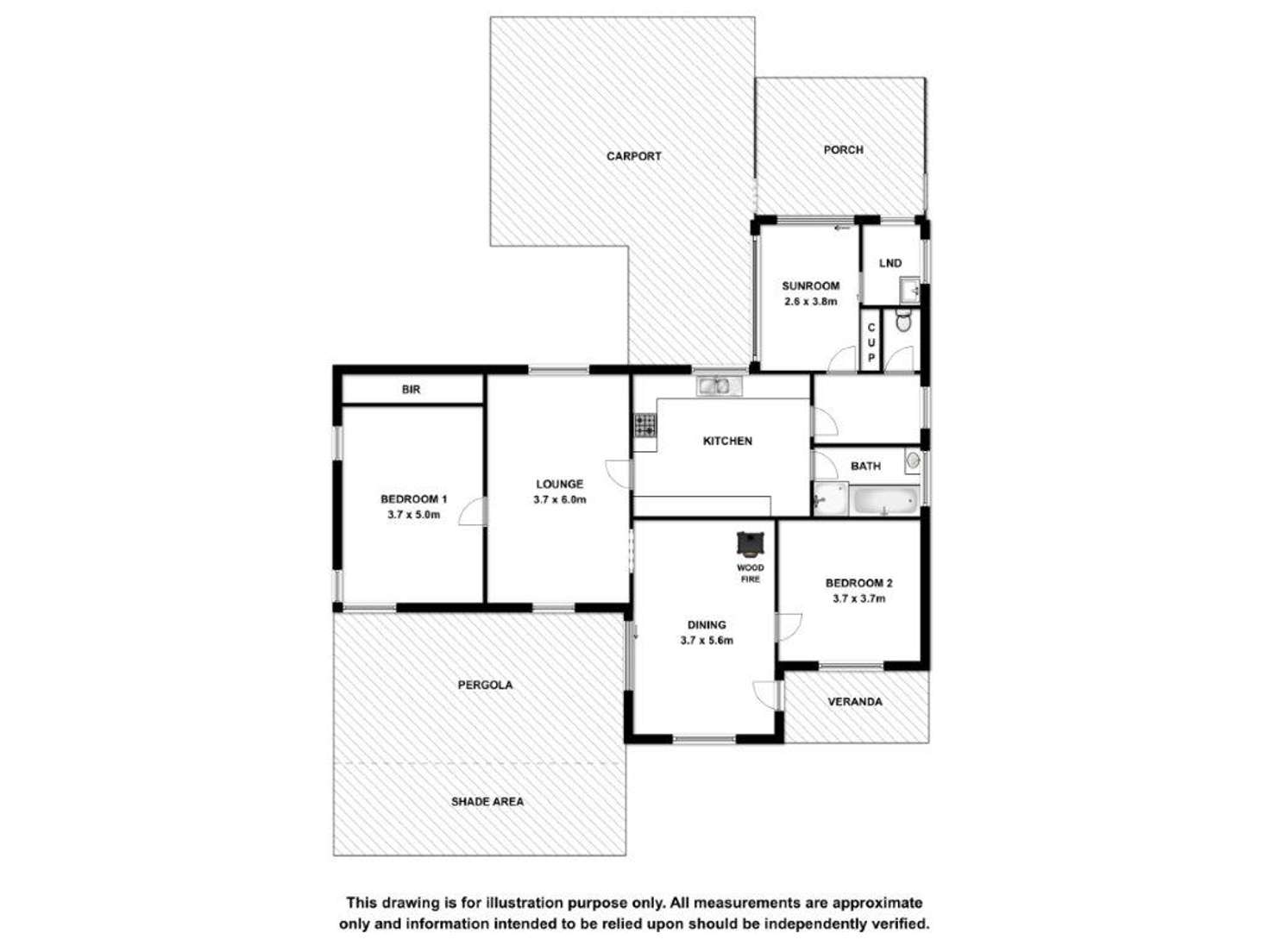 Floorplan of Homely house listing, 70 Burchard Road, Tantanoola SA 5280
