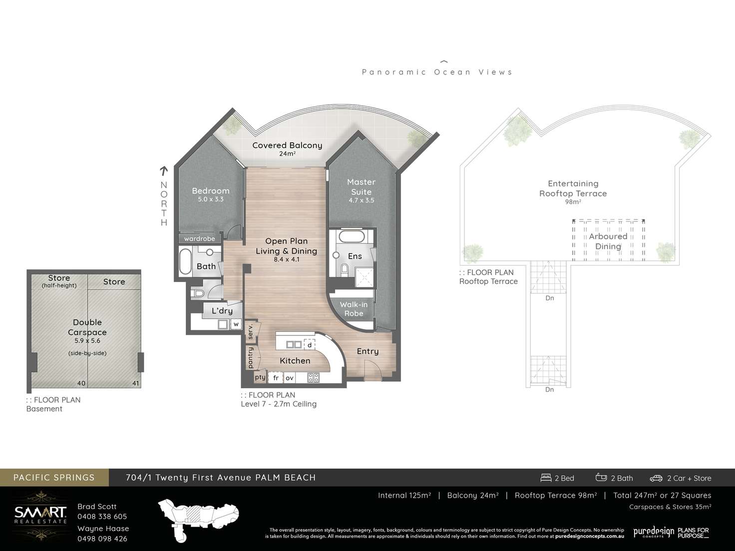 Floorplan of Homely unit listing, 704/1 Twenty First Avenue, Palm Beach QLD 4221