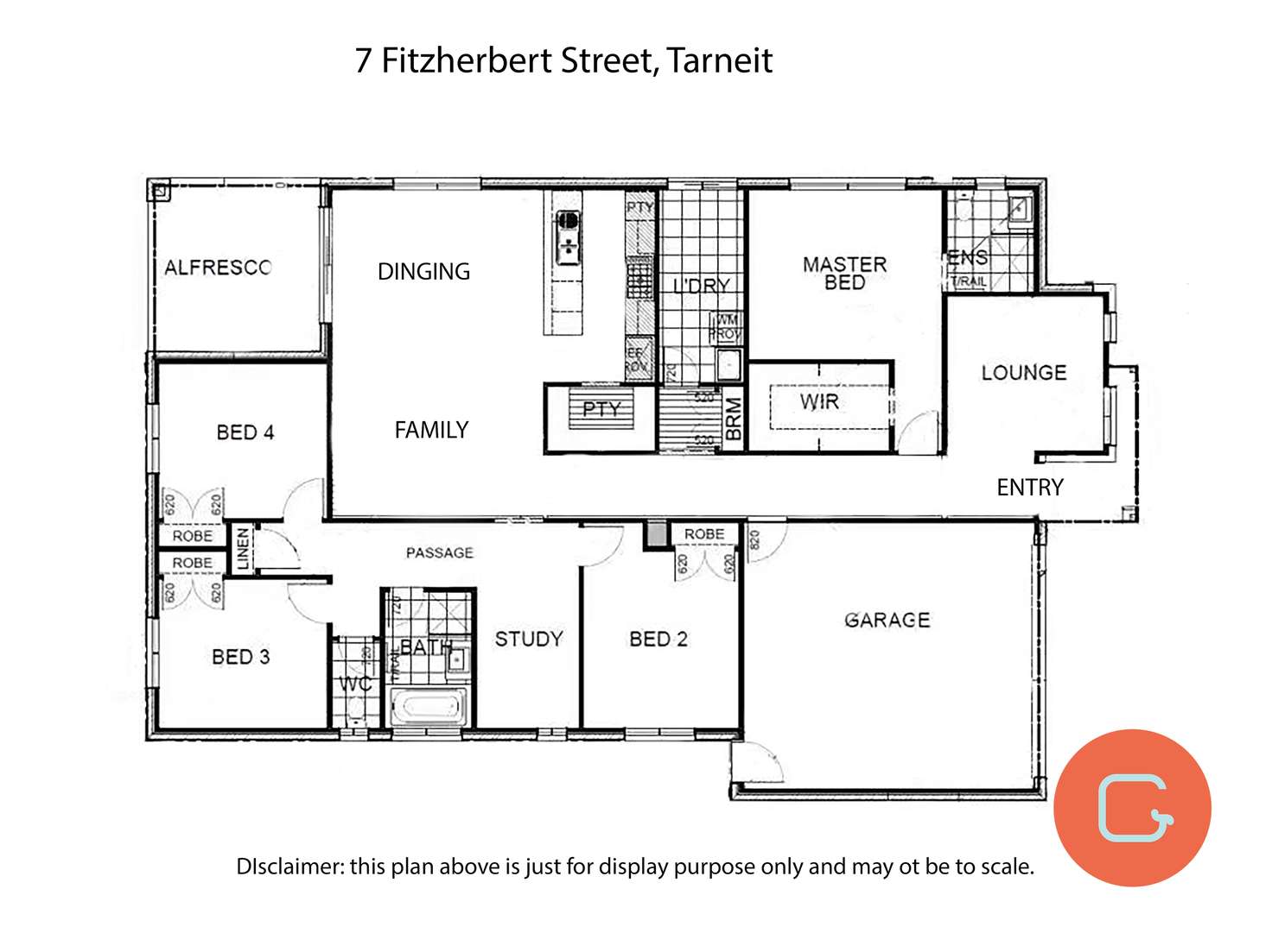 Floorplan of Homely house listing, 7 Fitzherbert Street, Tarneit VIC 3029