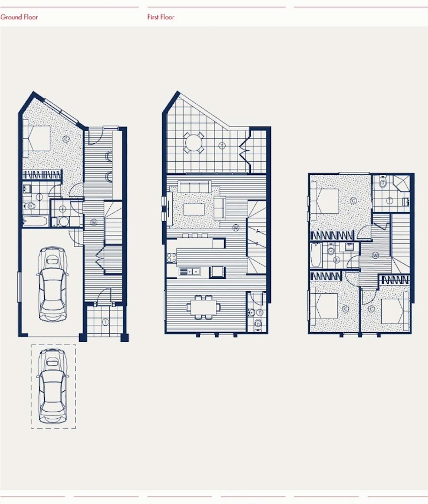 Floorplan of Homely townhouse listing, 8/2 Ambrose Treacy Drive, Bundoora VIC 3083