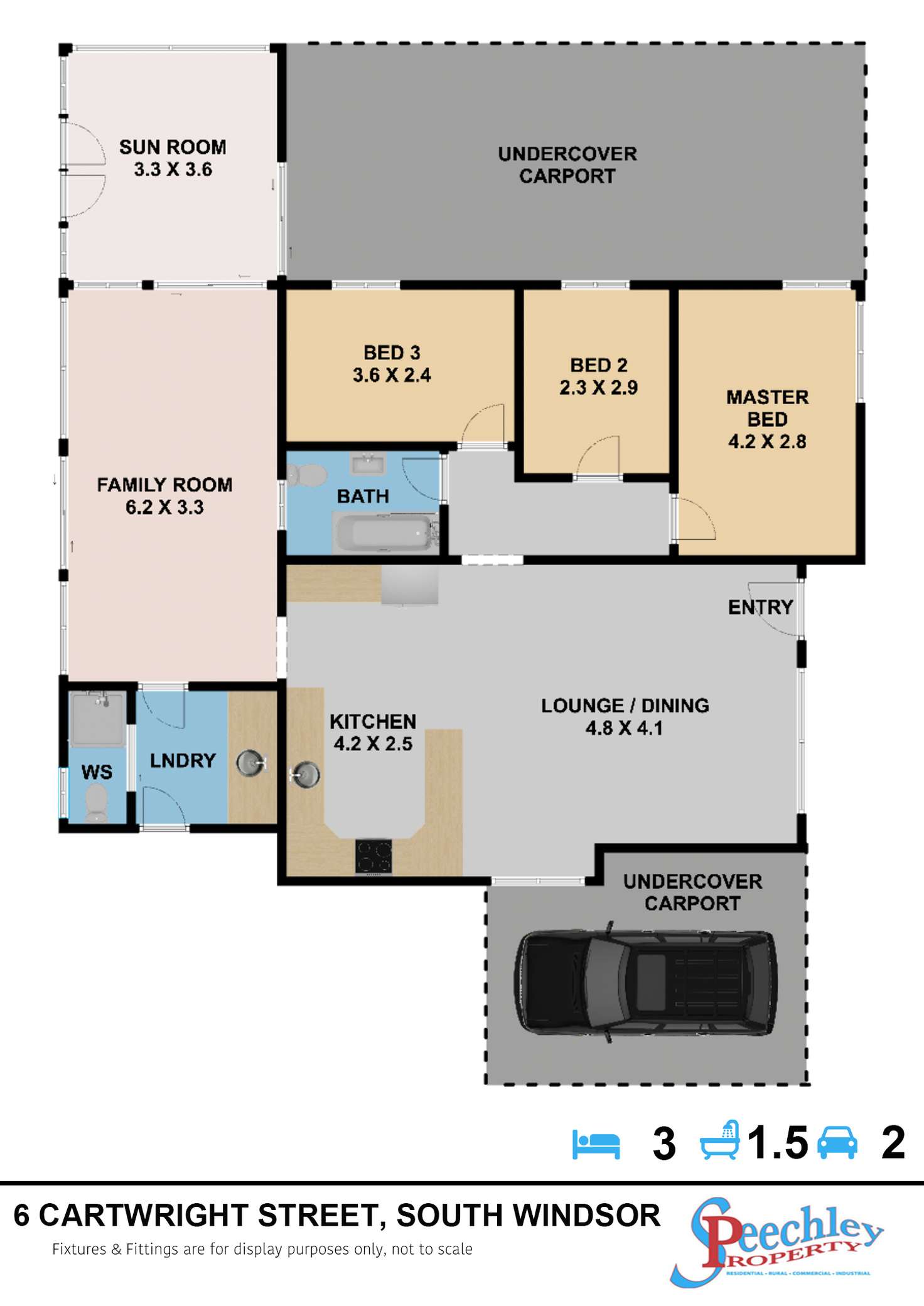 Floorplan of Homely house listing, 6 Cartwright Street, South Windsor NSW 2756