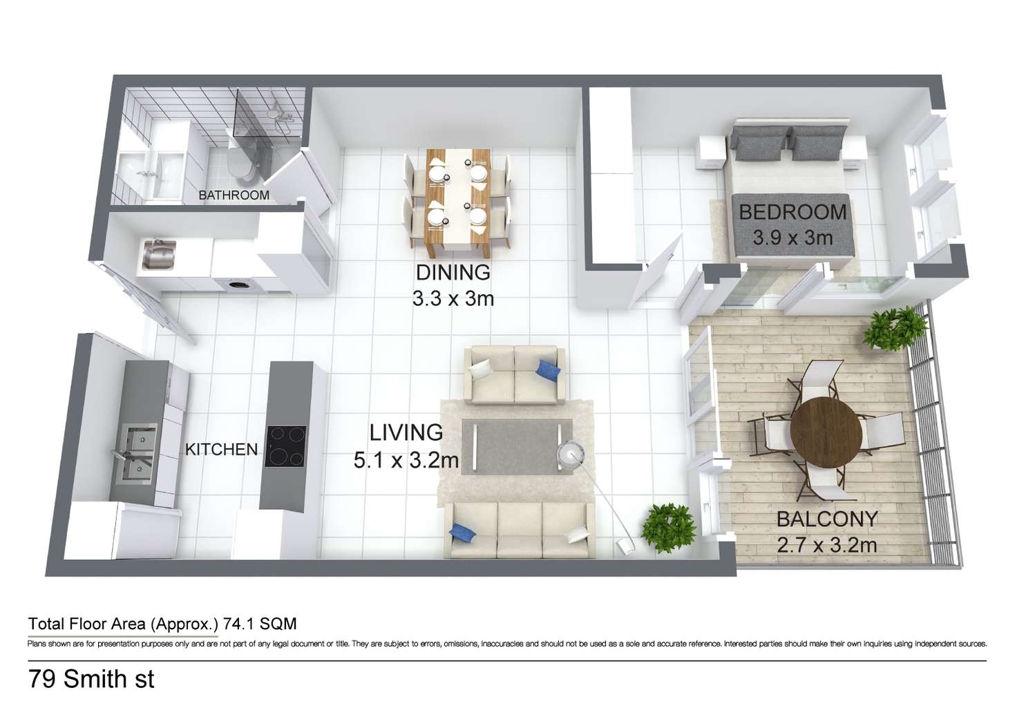 Floorplan of Homely unit listing, 510/79 Smith Street, Darwin City NT 800