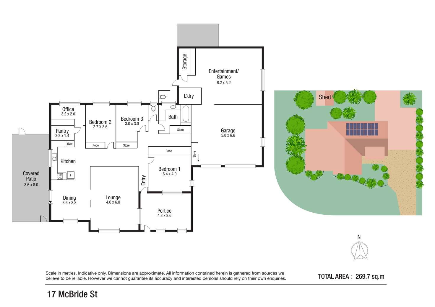 Floorplan of Homely house listing, 17 McBride Street, Heatley QLD 4814