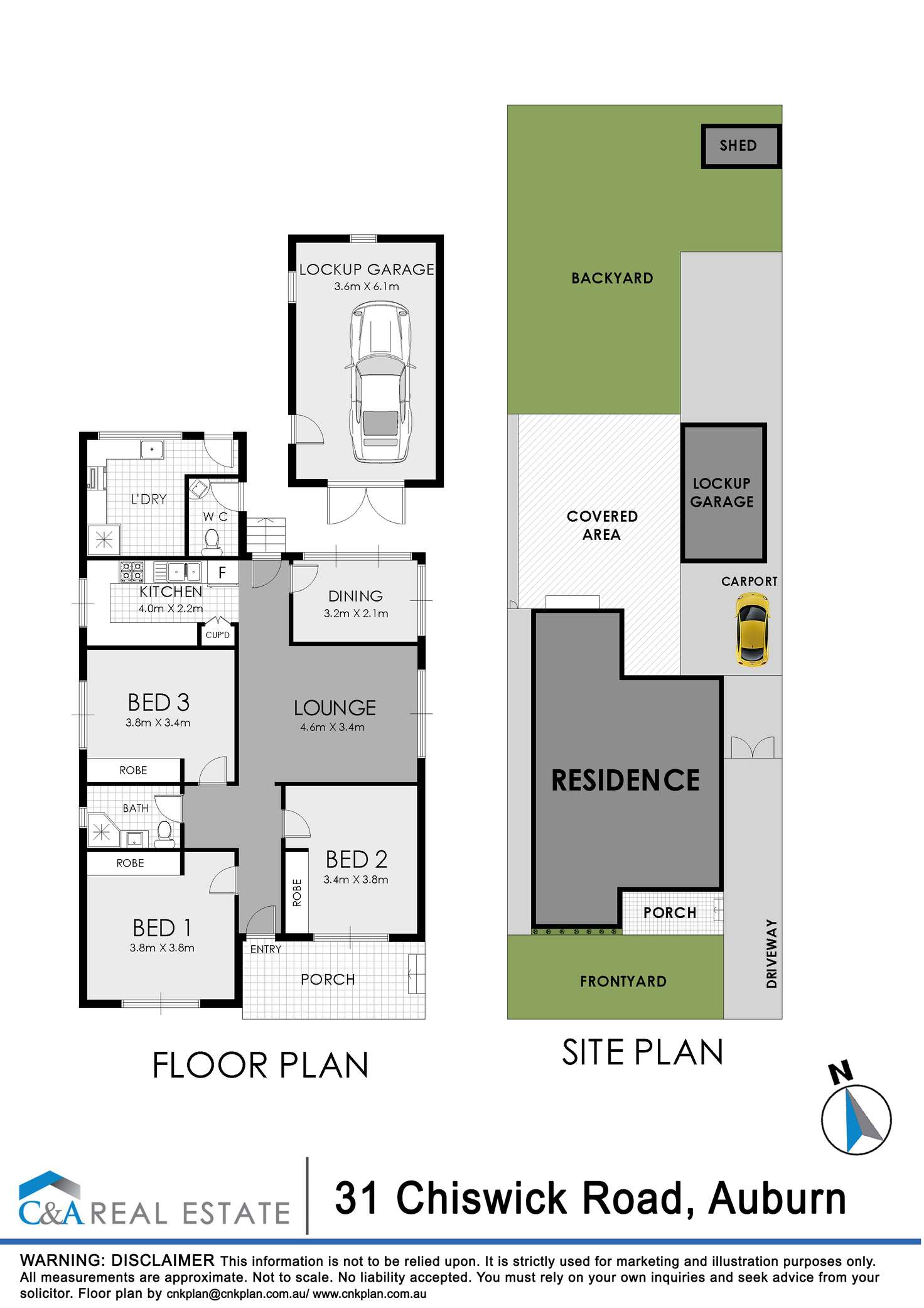 Floorplan of Homely house listing, 31 Chiswick Road, Auburn NSW 2144