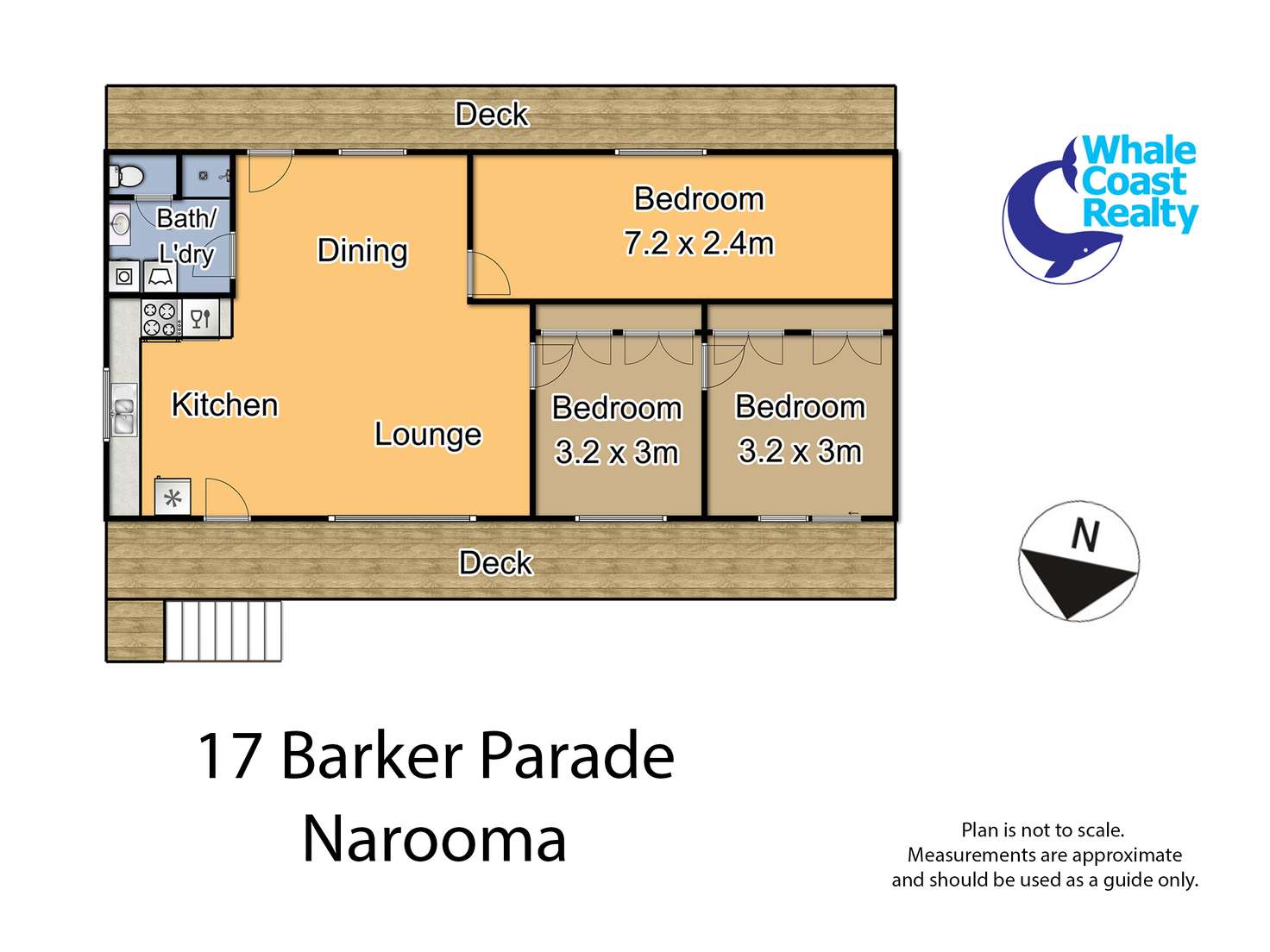 Floorplan of Homely house listing, 17 Barker Parade, Narooma NSW 2546