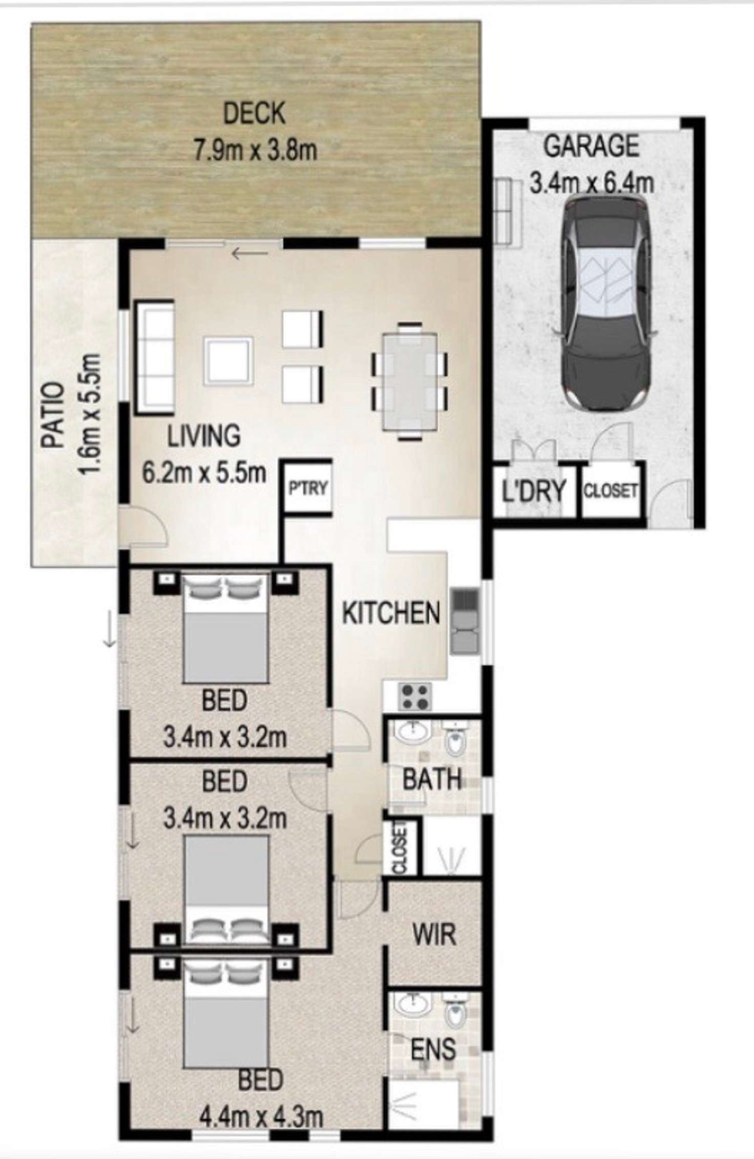 Floorplan of Homely house listing, 2 Hayter Street, Suffolk Park NSW 2481