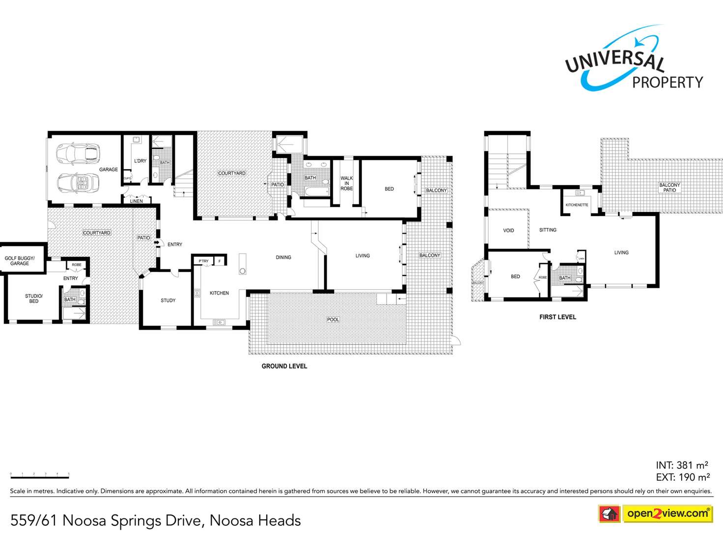 Floorplan of Homely house listing, Villa 559/61 Noosa Springs Drive, Noosa Heads QLD 4567