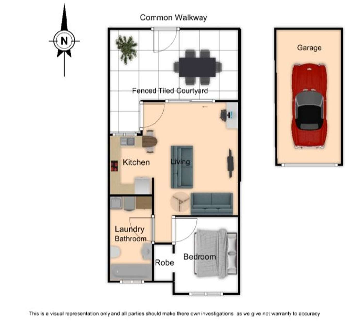 Floorplan of Homely unit listing, 2/22 Kingsford Street, Auchenflower QLD 4066