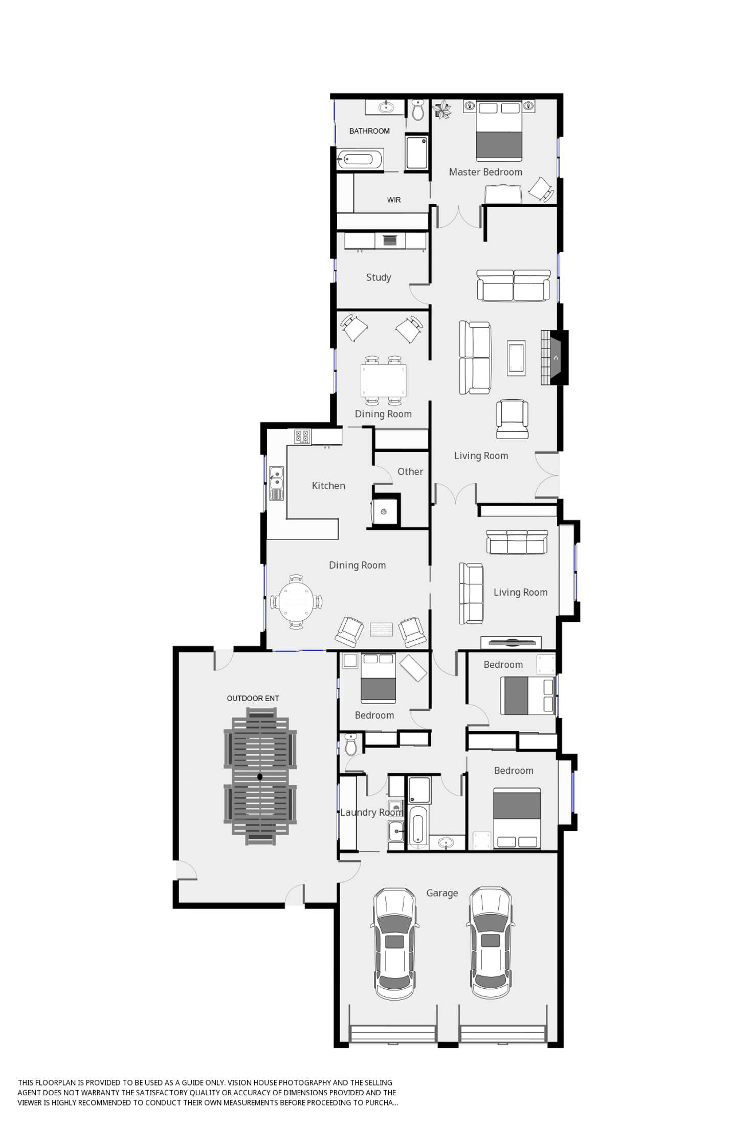 Floorplan of Homely house listing, 390 KARADOC AVENUE, Nichols Point VIC 3501