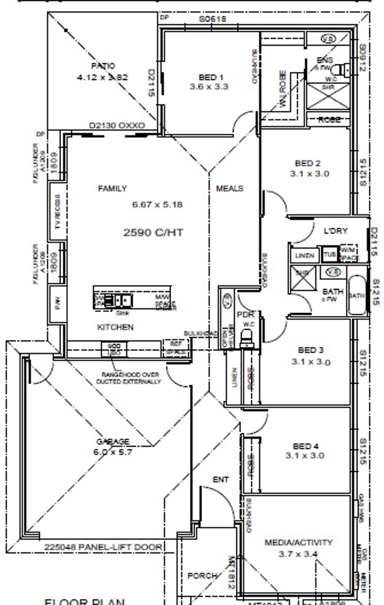 Floorplan of Homely house listing, 14 CHESHIRE STREET, Pallara QLD 4110