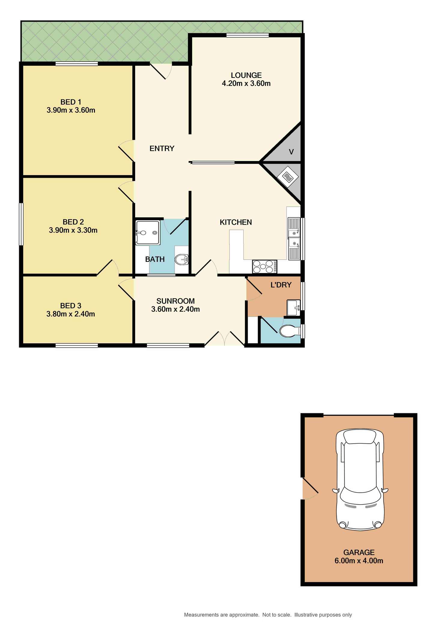 Floorplan of Homely house listing, 202 Alexandra Street, East Albury NSW 2640