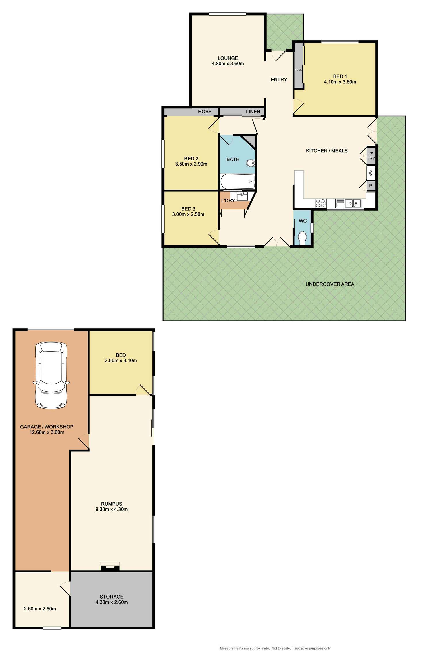 Floorplan of Homely house listing, 483 Prune Street, Lavington NSW 2641