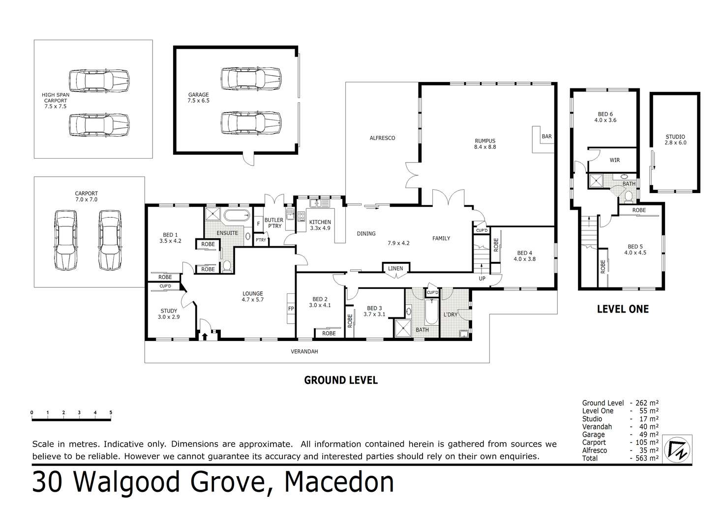 Floorplan of Homely acreageSemiRural listing, 30 Walgood Grove, Macedon VIC 3440