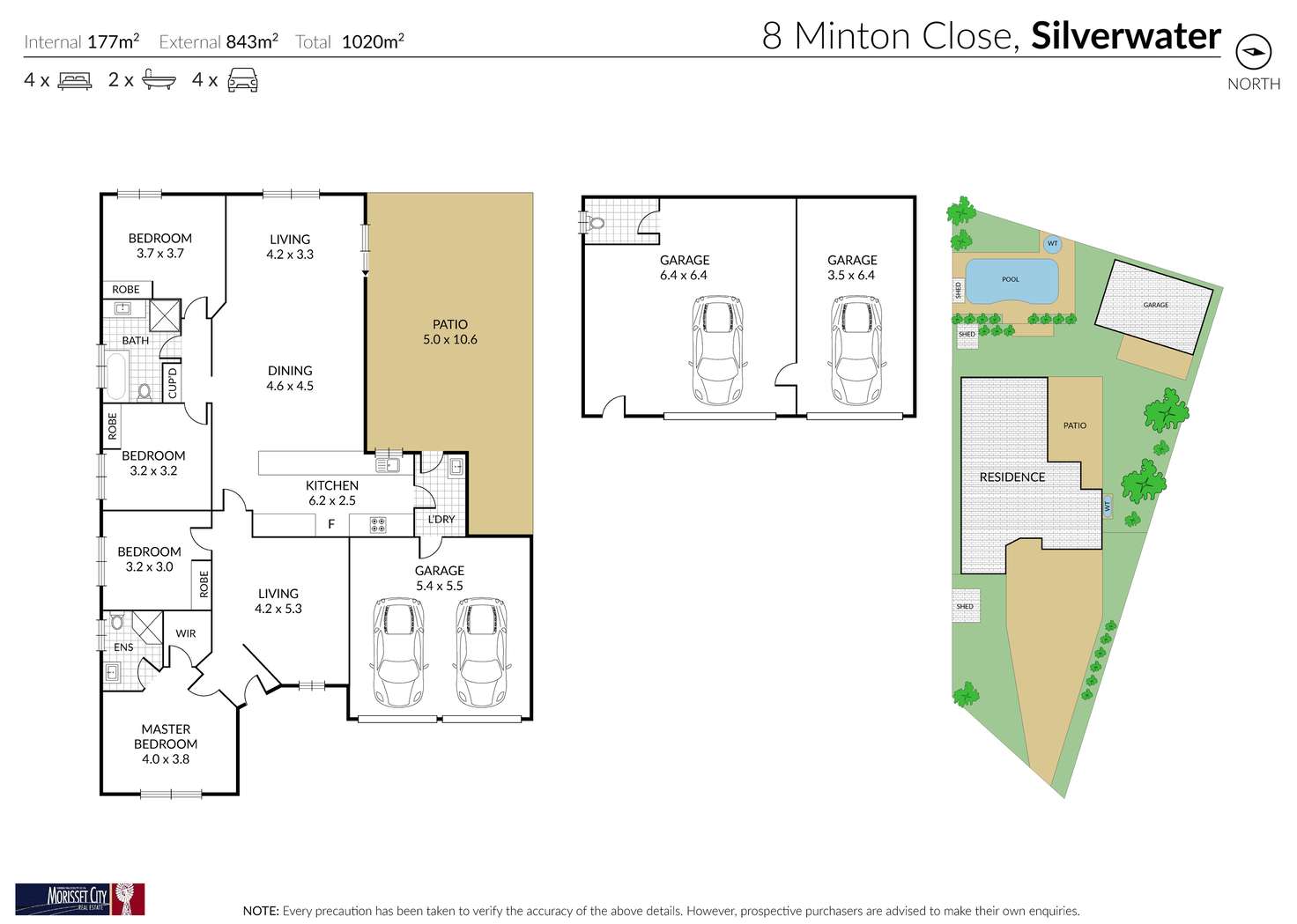 Floorplan of Homely house listing, 8 Minton Close, Silverwater NSW 2264