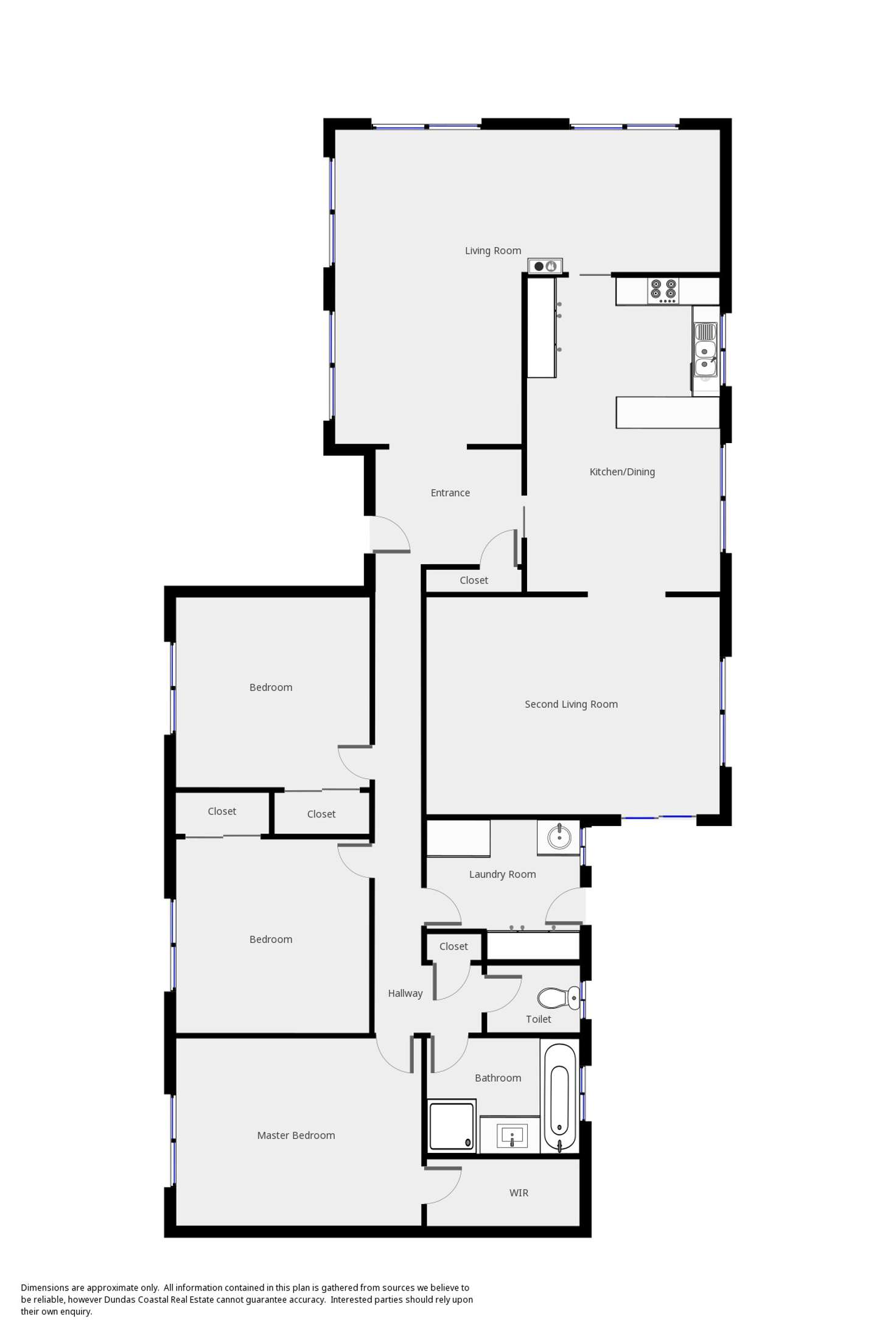 Floorplan of Homely house listing, 260 Edgar Street, Portland VIC 3305