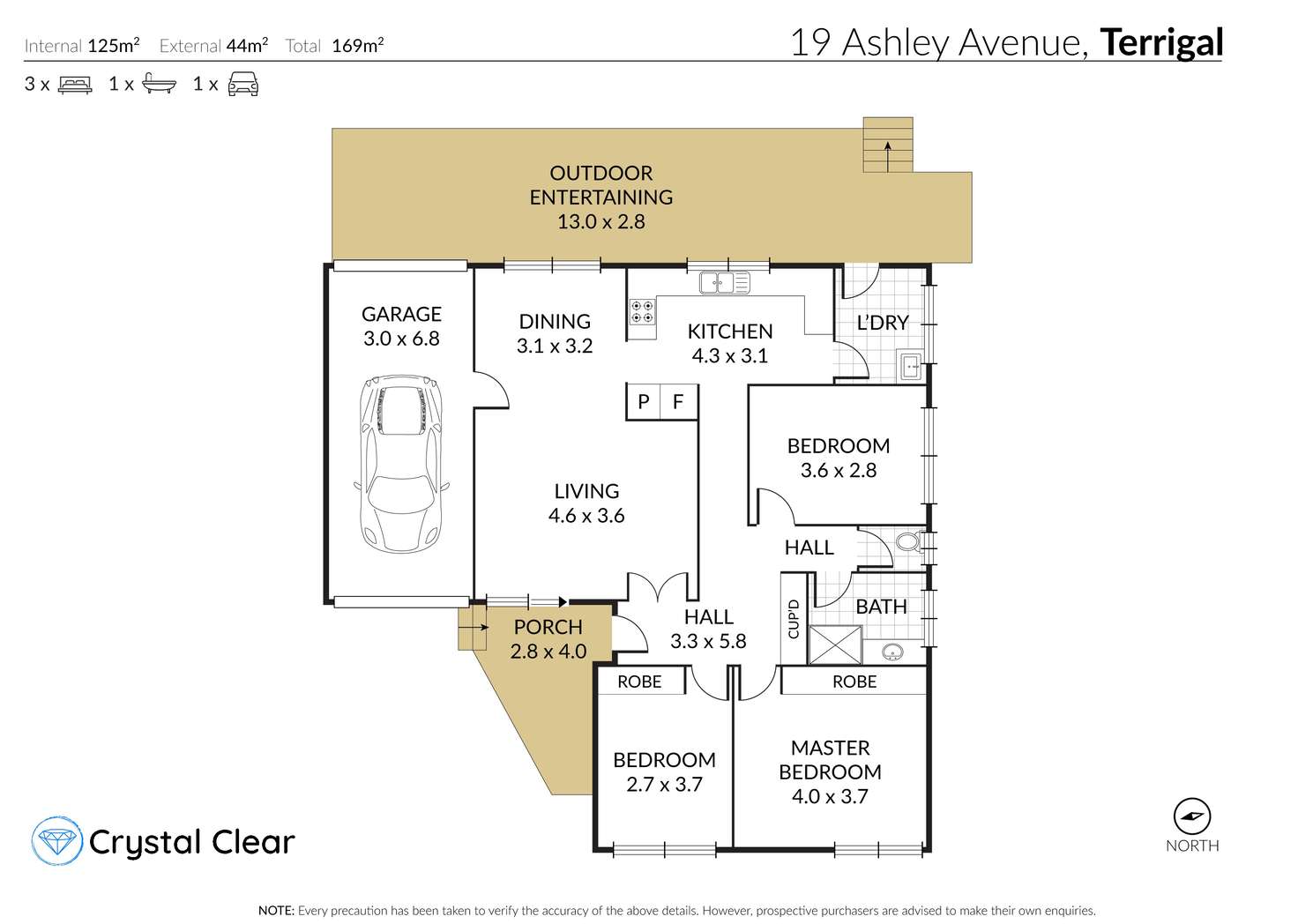 Floorplan of Homely house listing, 19 Ashley Avenue, Terrigal NSW 2260