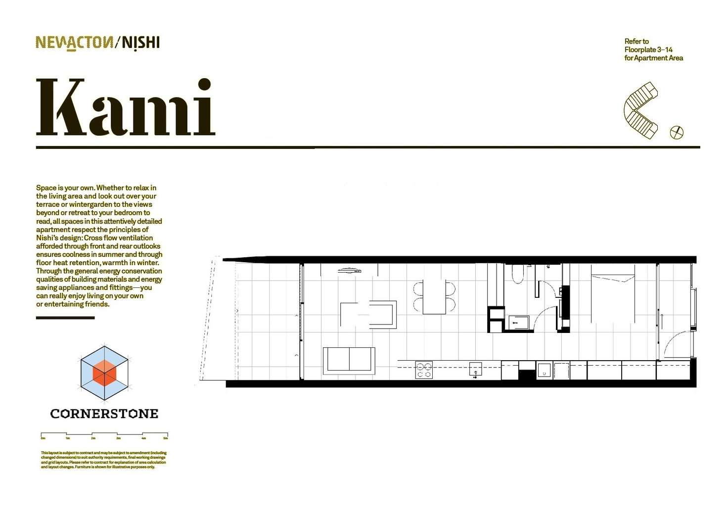 Floorplan of Homely apartment listing, 1407/25 Edinburgh Avenue, City ACT 2601