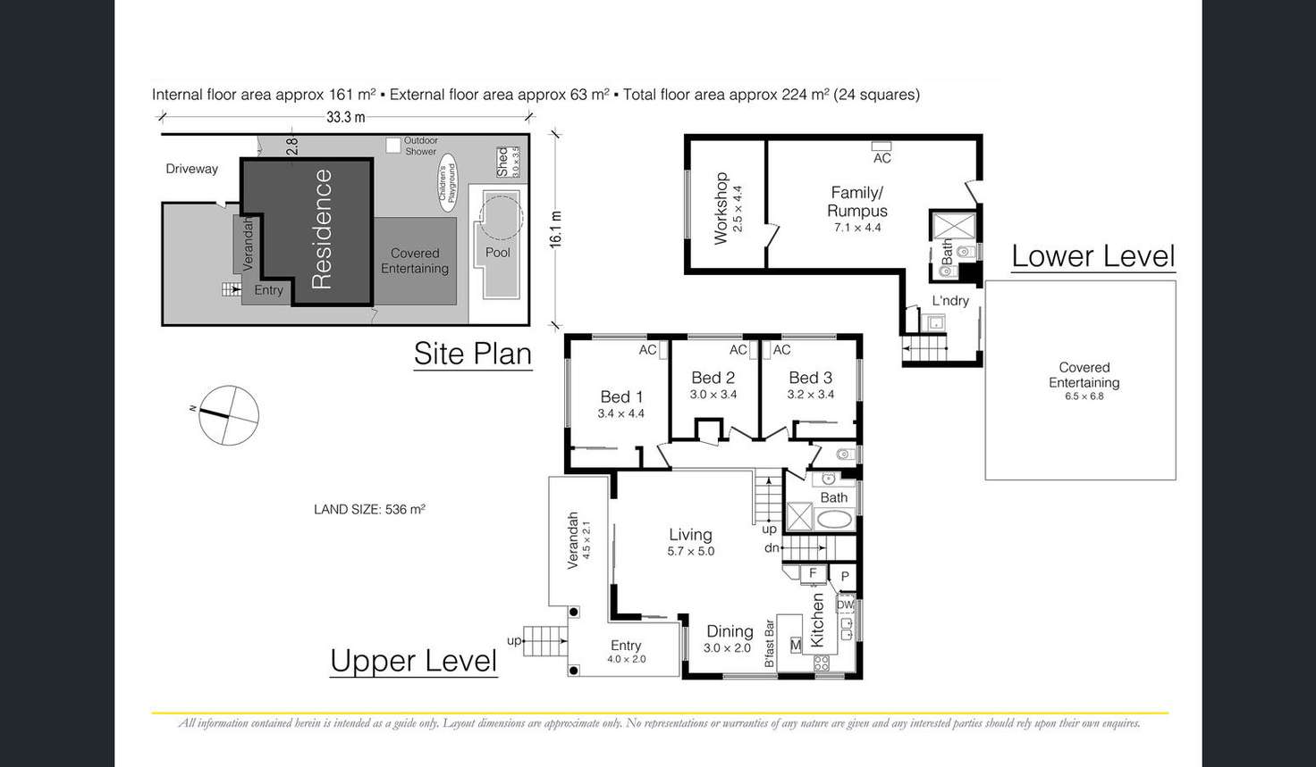 Floorplan of Homely house listing, 36 The Corso, Isle Of Capri QLD 4217