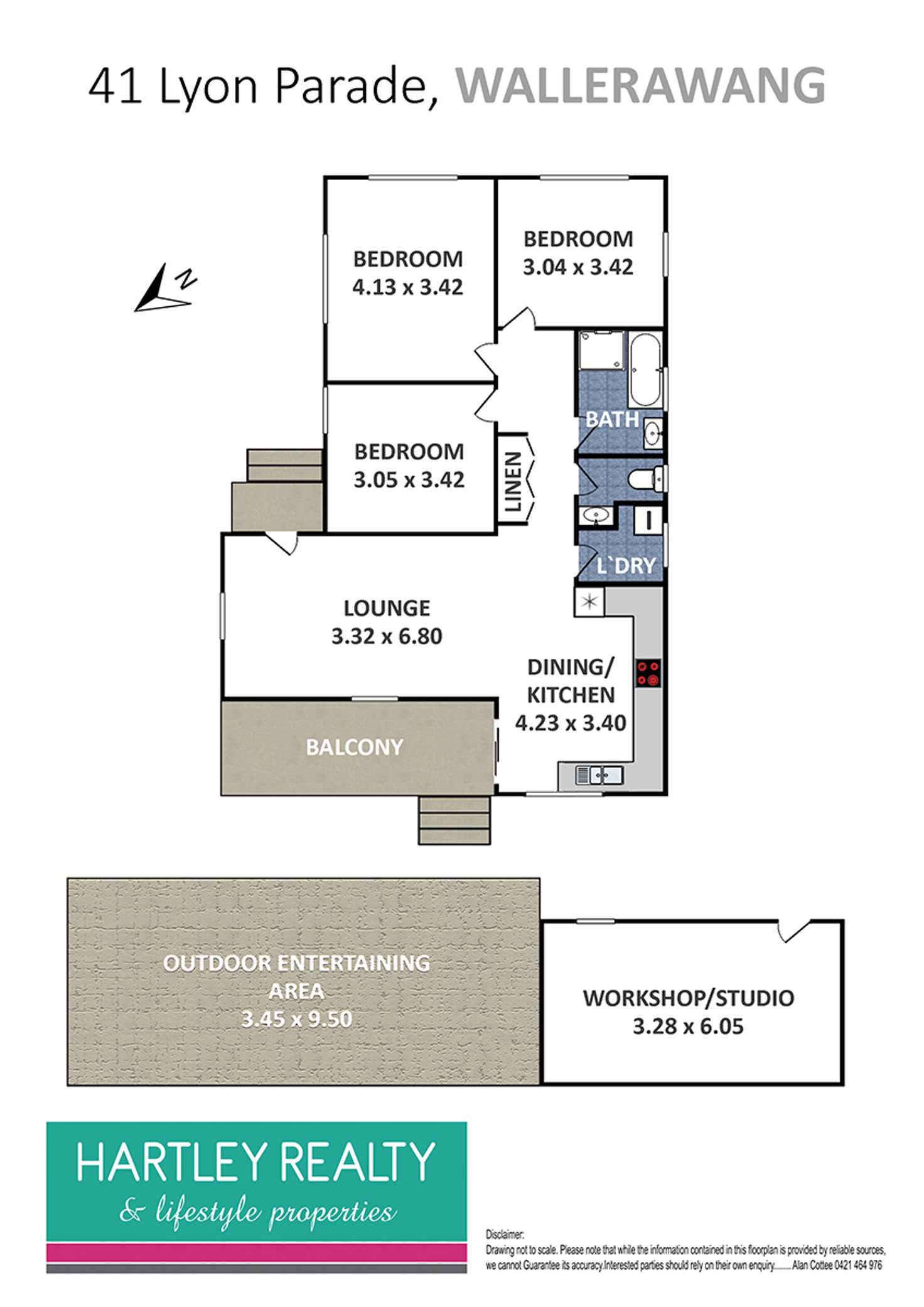 Floorplan of Homely house listing, 41 Lyon Parade, Wallerawang NSW 2845