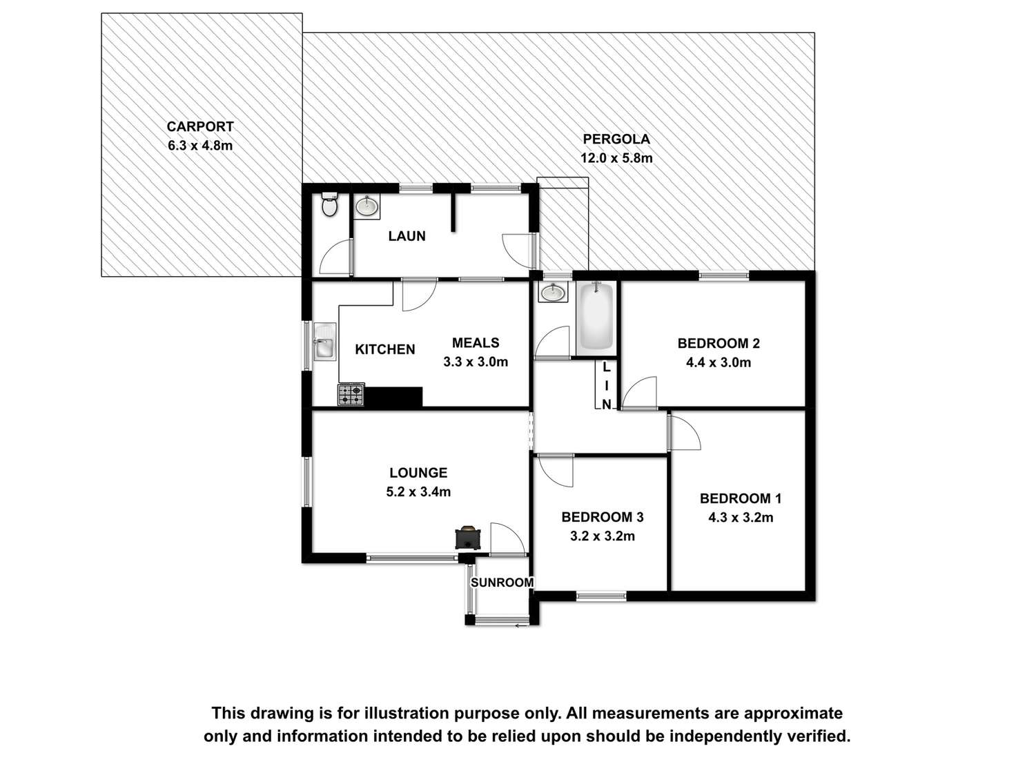 Floorplan of Homely house listing, 21 Tallara Avenue, Mount Gambier SA 5290