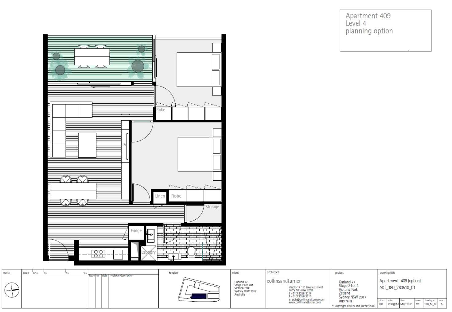 Floorplan of Homely apartment listing, 409/17 Gadigal Avenue, Zetland NSW 2017