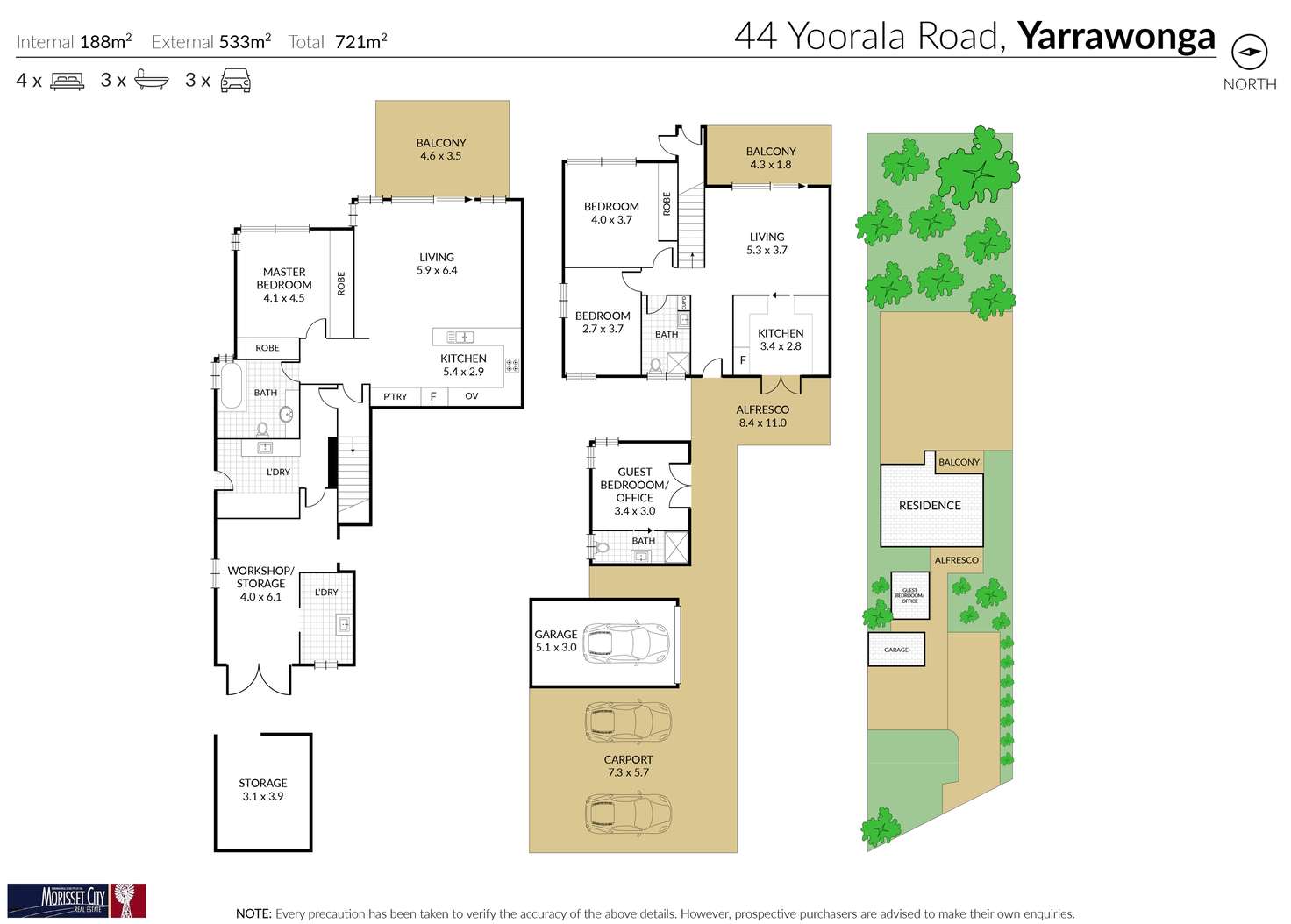 Floorplan of Homely house listing, 44 Yoorala Road, Yarrawonga Park NSW 2264