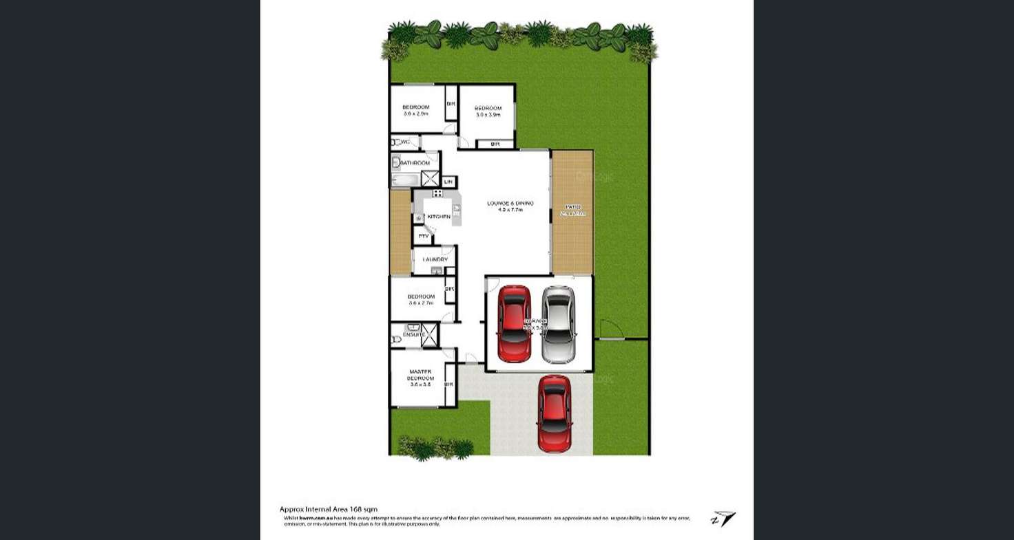 Floorplan of Homely house listing, 18 Melastoma Way, Arundel QLD 4214