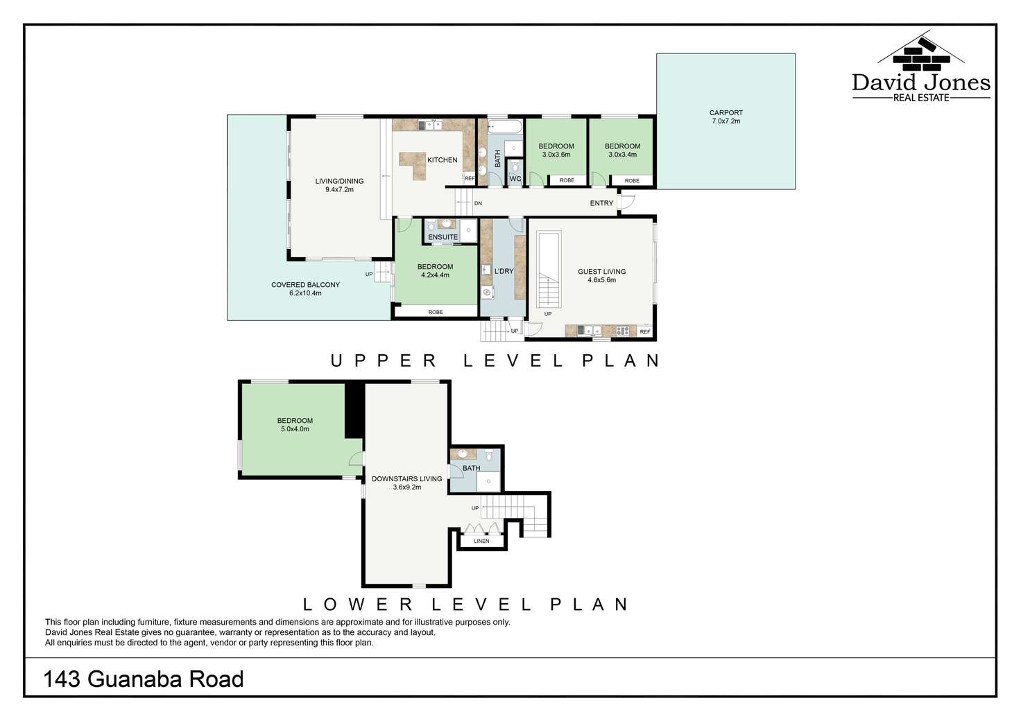 Floorplan of Homely house listing, 143 Guanaba Road, Tamborine Mountain QLD 4272