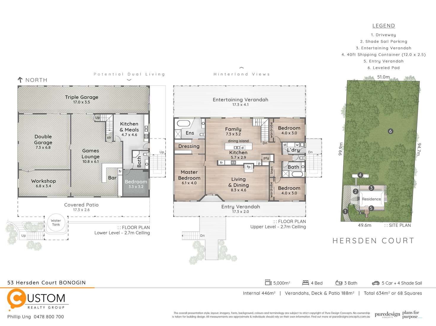 Floorplan of Homely house listing, 53 Hersden Court, Bonogin QLD 4213