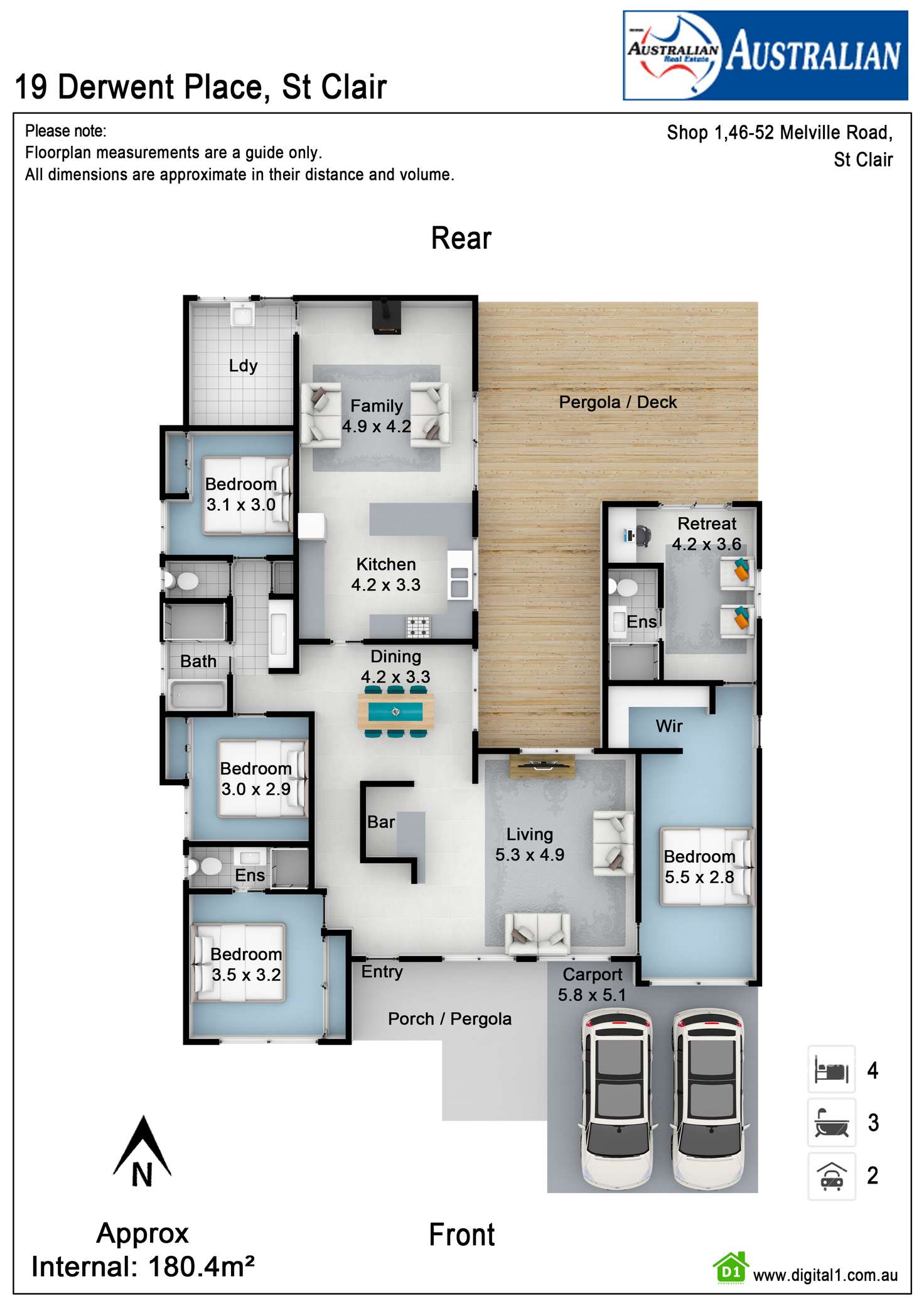 Floorplan of Homely house listing, 19 Derwent Place, St Clair NSW 2759