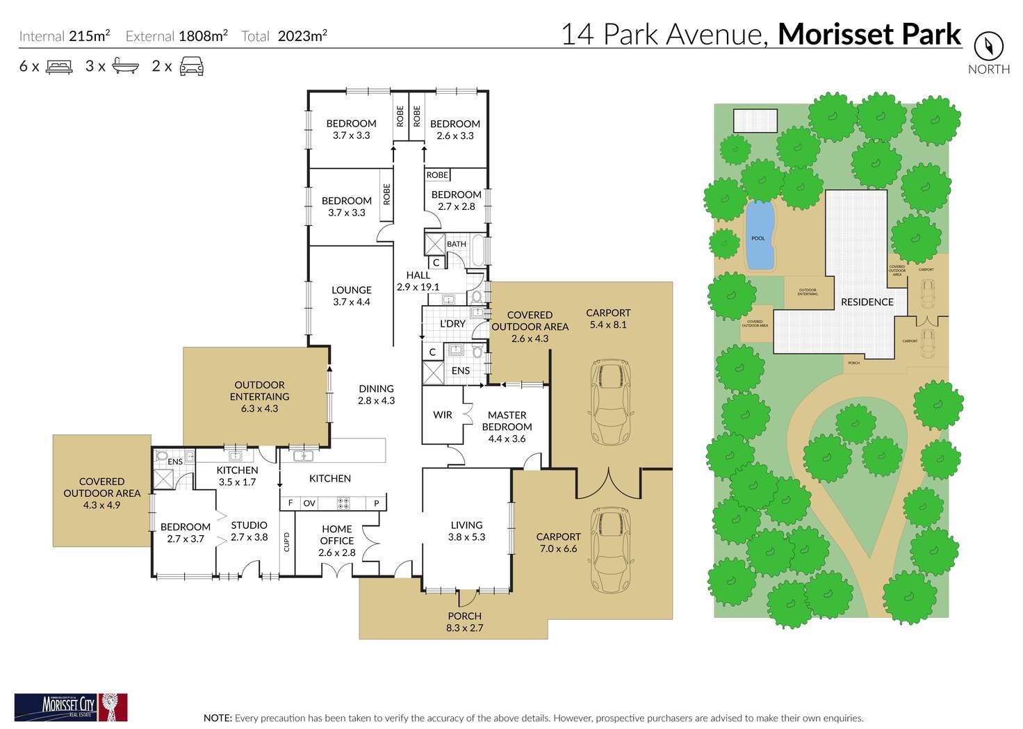 Floorplan of Homely house listing, 14 Park Avenue, Morisset Park NSW 2264