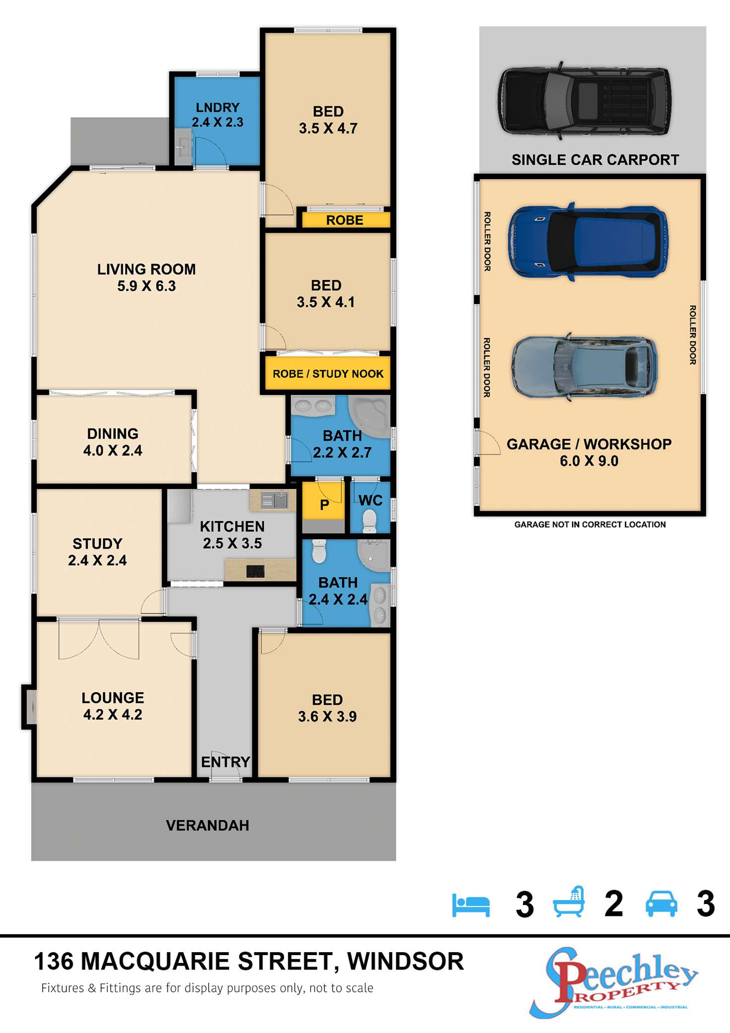 Floorplan of Homely house listing, 136 Macquarie Street, Windsor NSW 2756