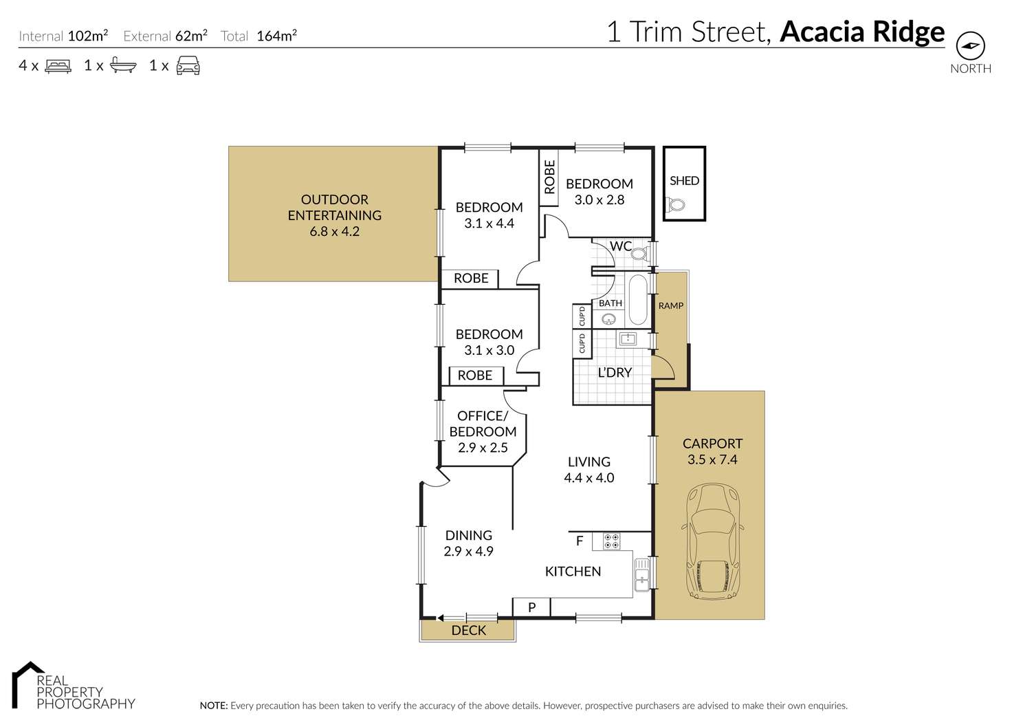 Floorplan of Homely house listing, 1 Trim Street, Acacia Ridge QLD 4110