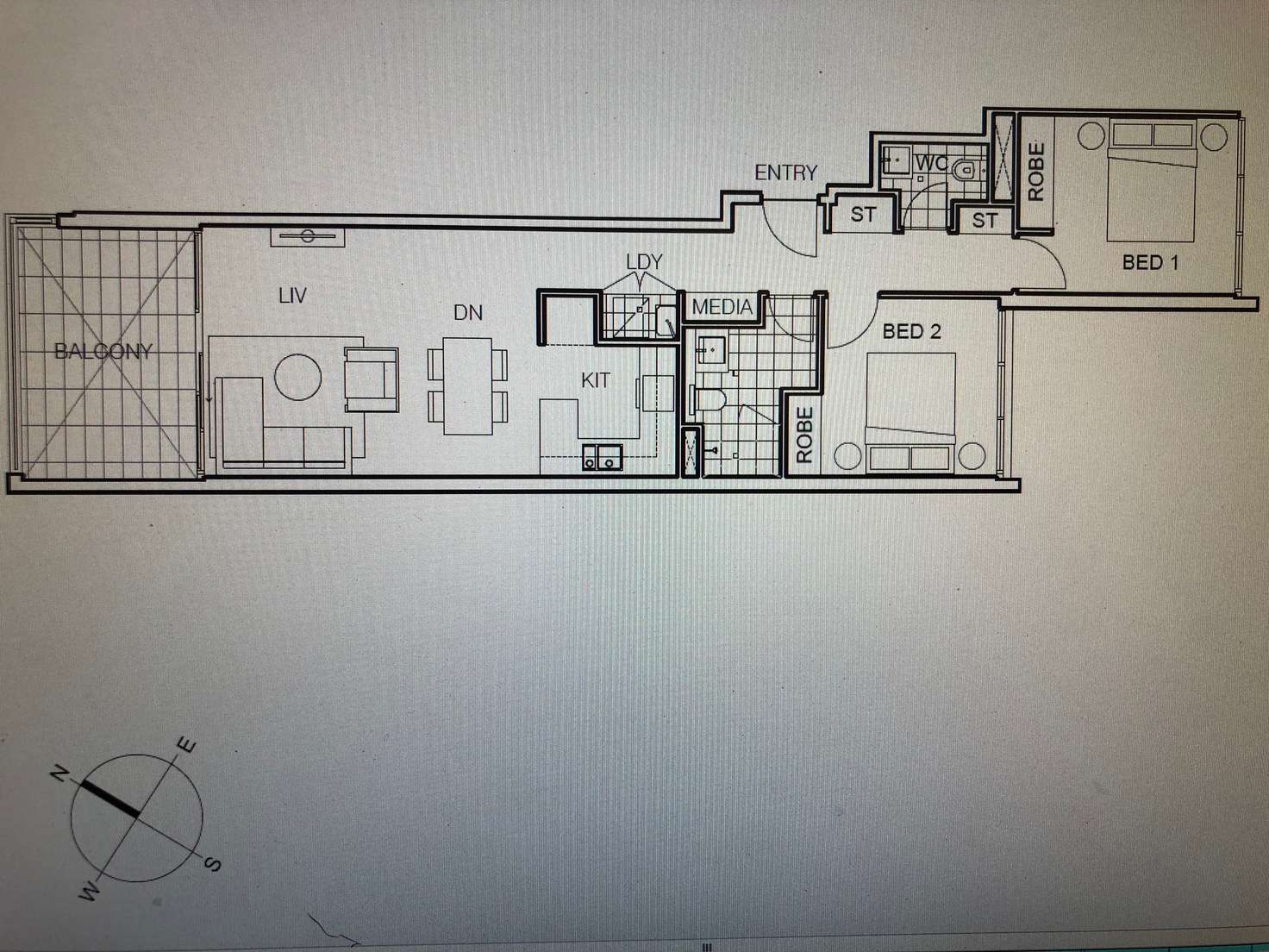 Floorplan of Homely apartment listing, 7-9 Gertrude Street, Wolli Creek NSW 2205