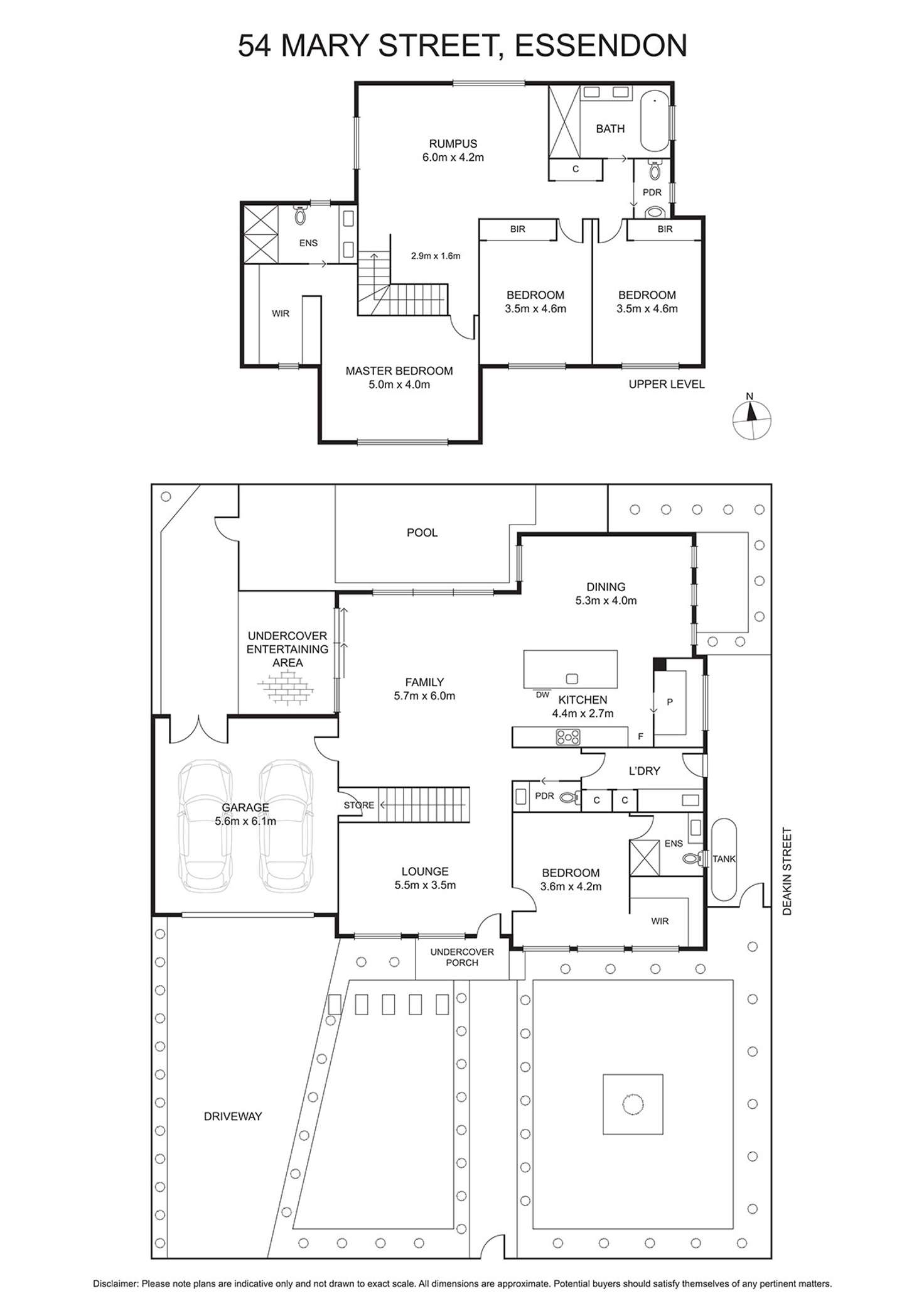 Floorplan of Homely house listing, 54 Mary Street, Essendon VIC 3040