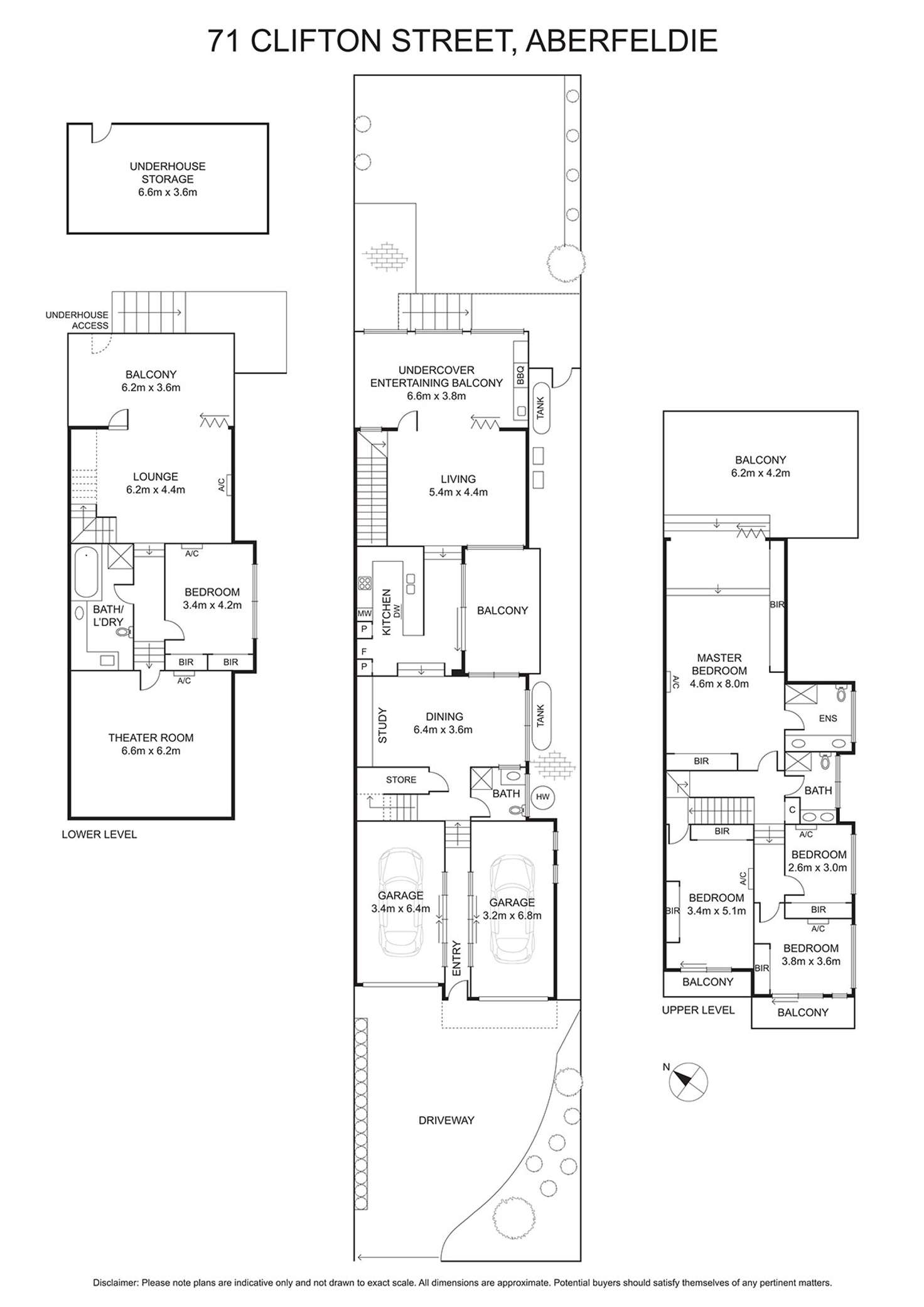 Floorplan of Homely house listing, 71 Clifton Street, Aberfeldie VIC 3040