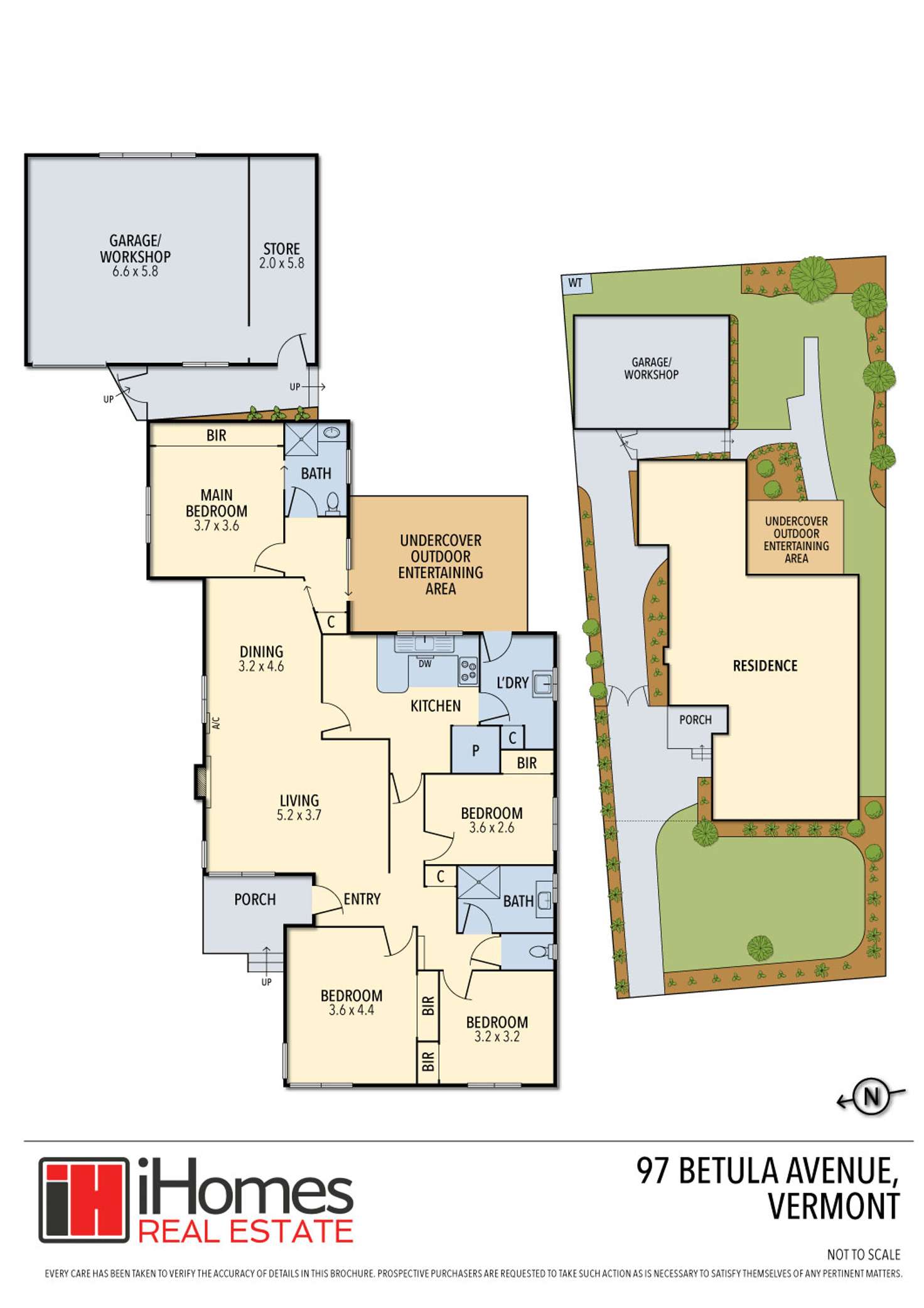 Floorplan of Homely house listing, 97 Betula Avenue, Vermont VIC 3133