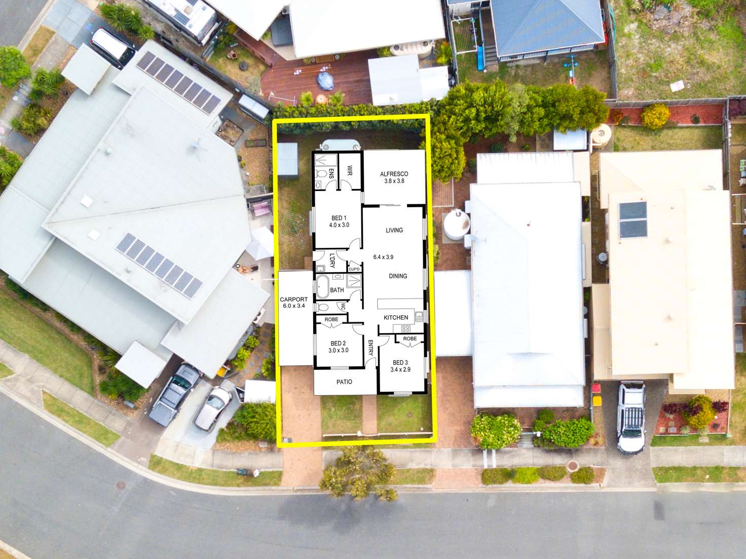 Floorplan of Homely house listing, 12 Grand Terrace, Waterford QLD 4133