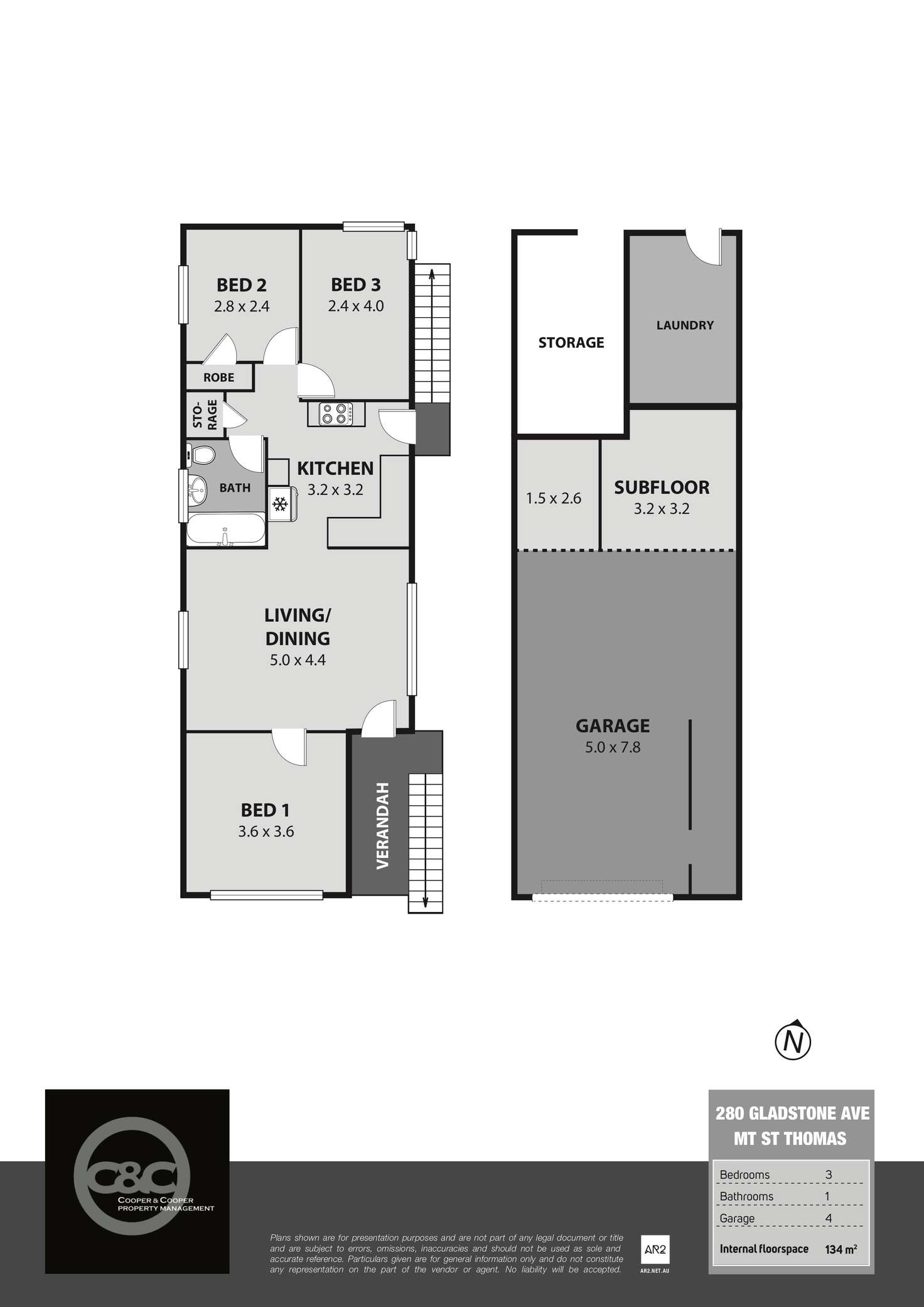 Floorplan of Homely house listing, 280 Gladstone Avenue, Mount Saint Thomas NSW 2500