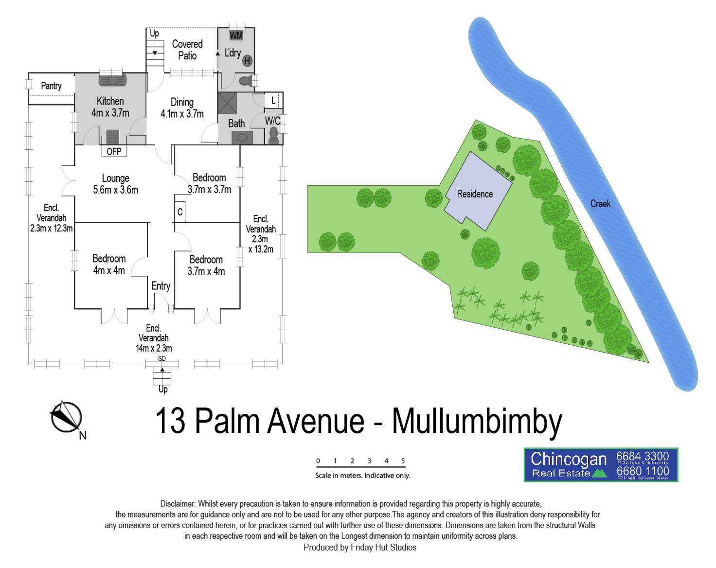 Floorplan of Homely house listing, 13 Palm Avenue, Mullumbimby NSW 2482