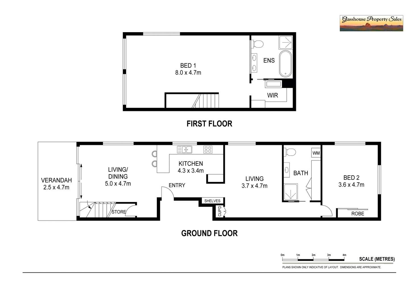 Floorplan of Homely unit listing, 3/12 Rickman Parade, Woorim QLD 4507