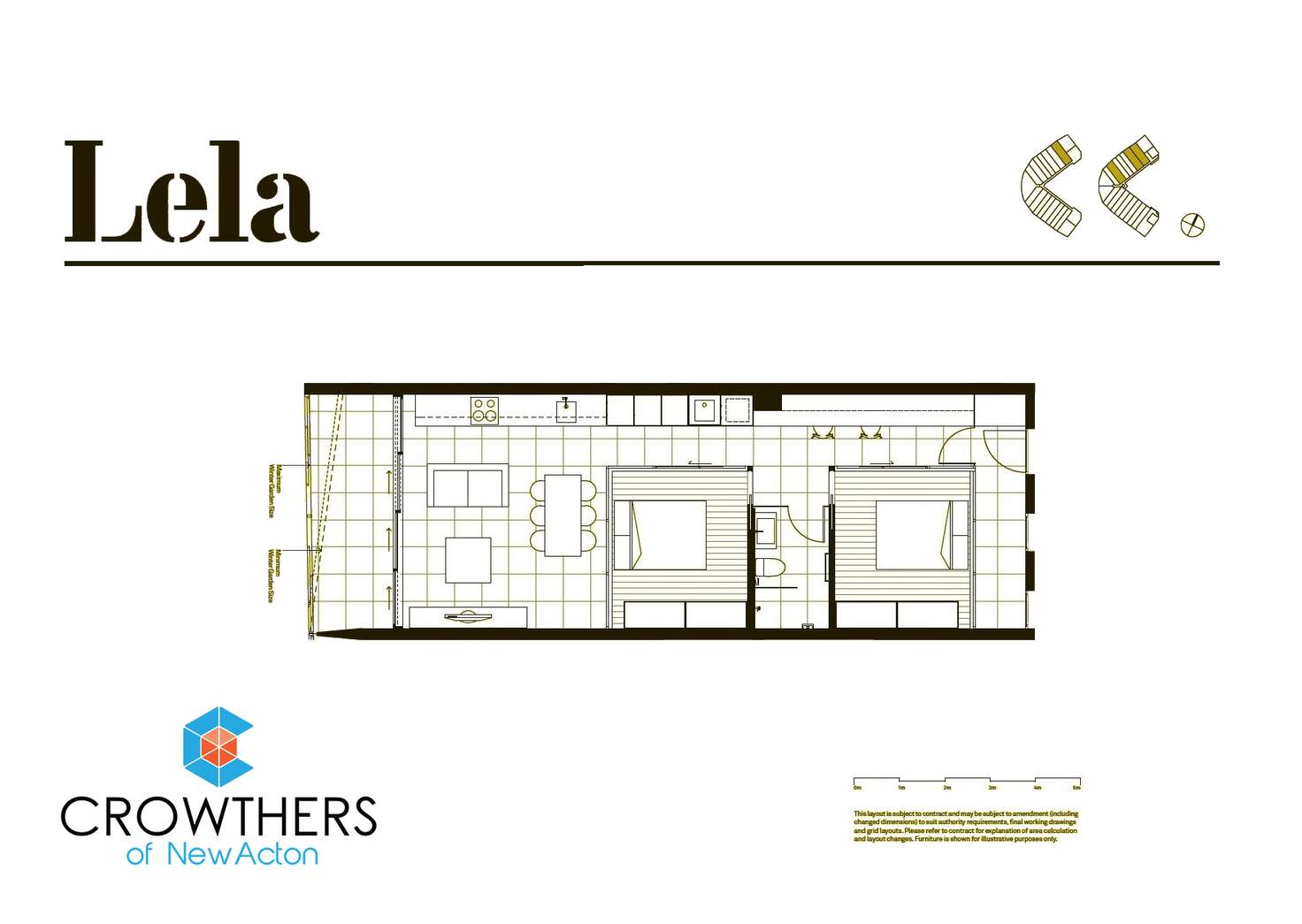 Floorplan of Homely apartment listing, 602/25 Edinburgh Avenue, City ACT 2601