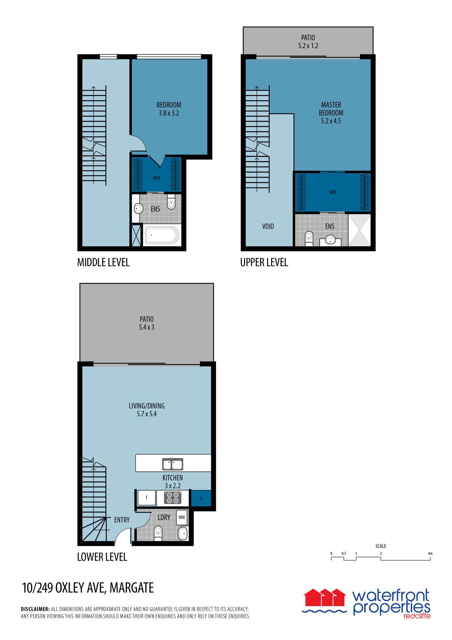 Floorplan of Homely unit listing, 10/249 OXLEY AVENUE, Margate QLD 4019